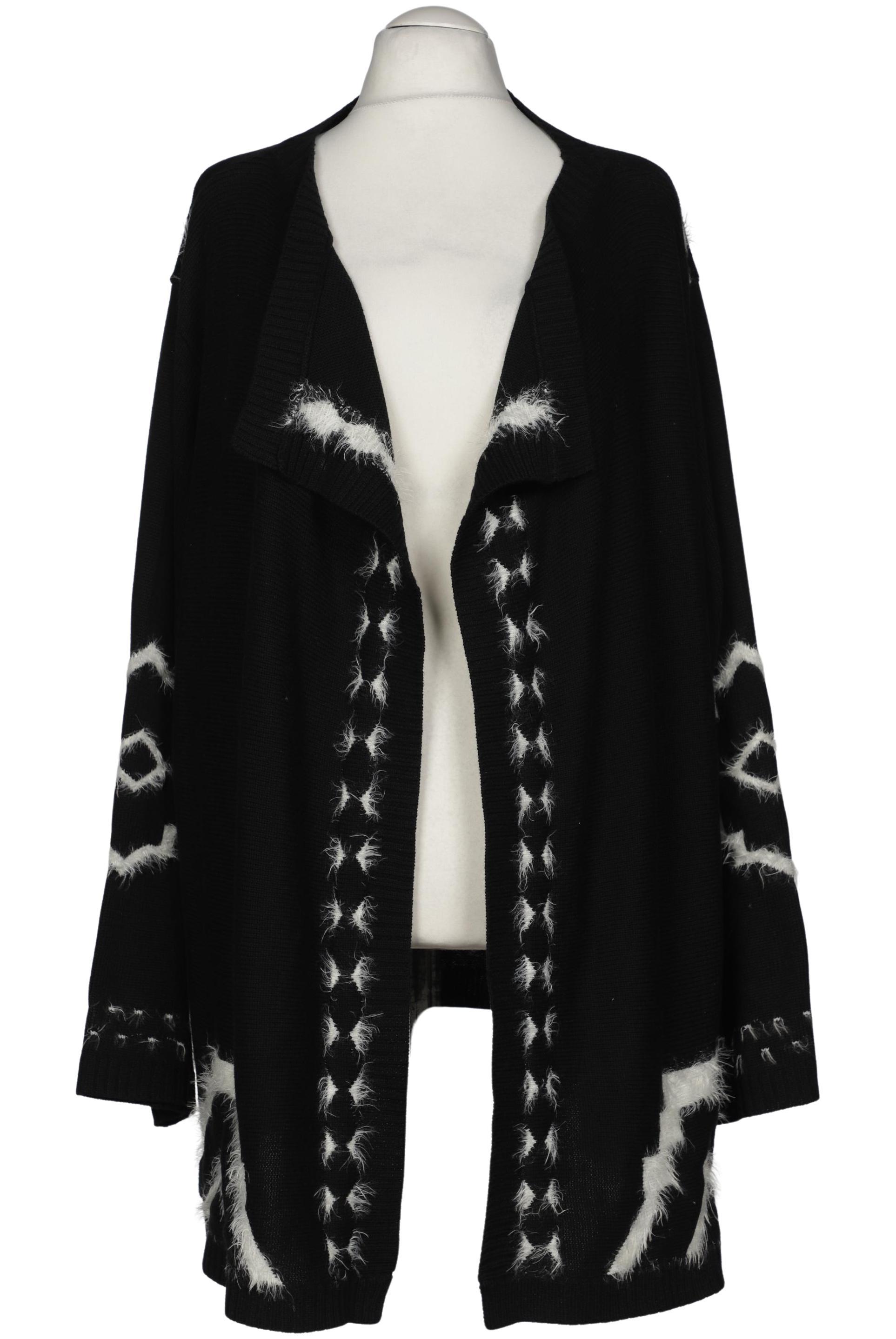 

aprico Damen Strickjacke, schwarz, Gr. 56