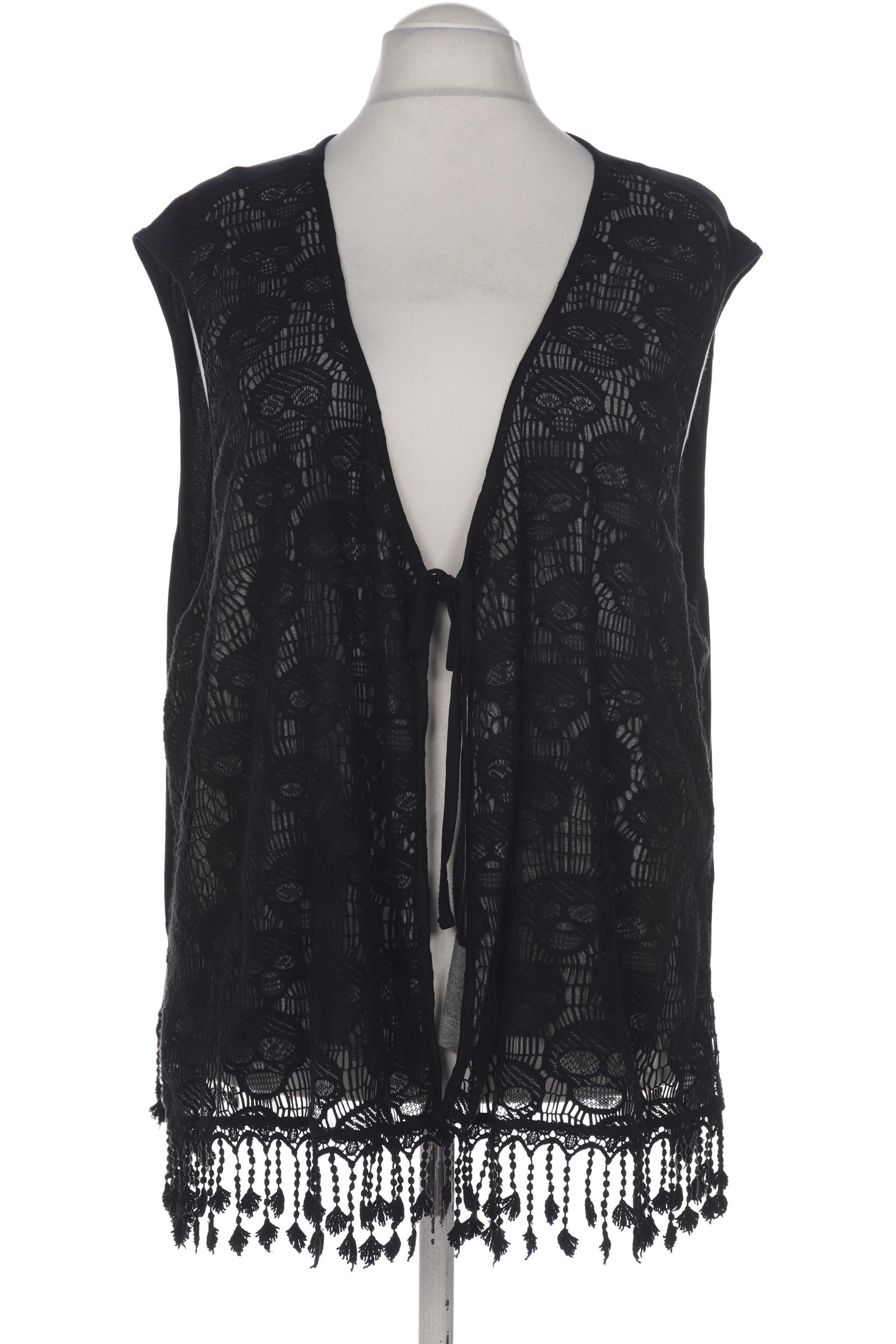 

aprico Damen Strickjacke, schwarz, Gr. 56
