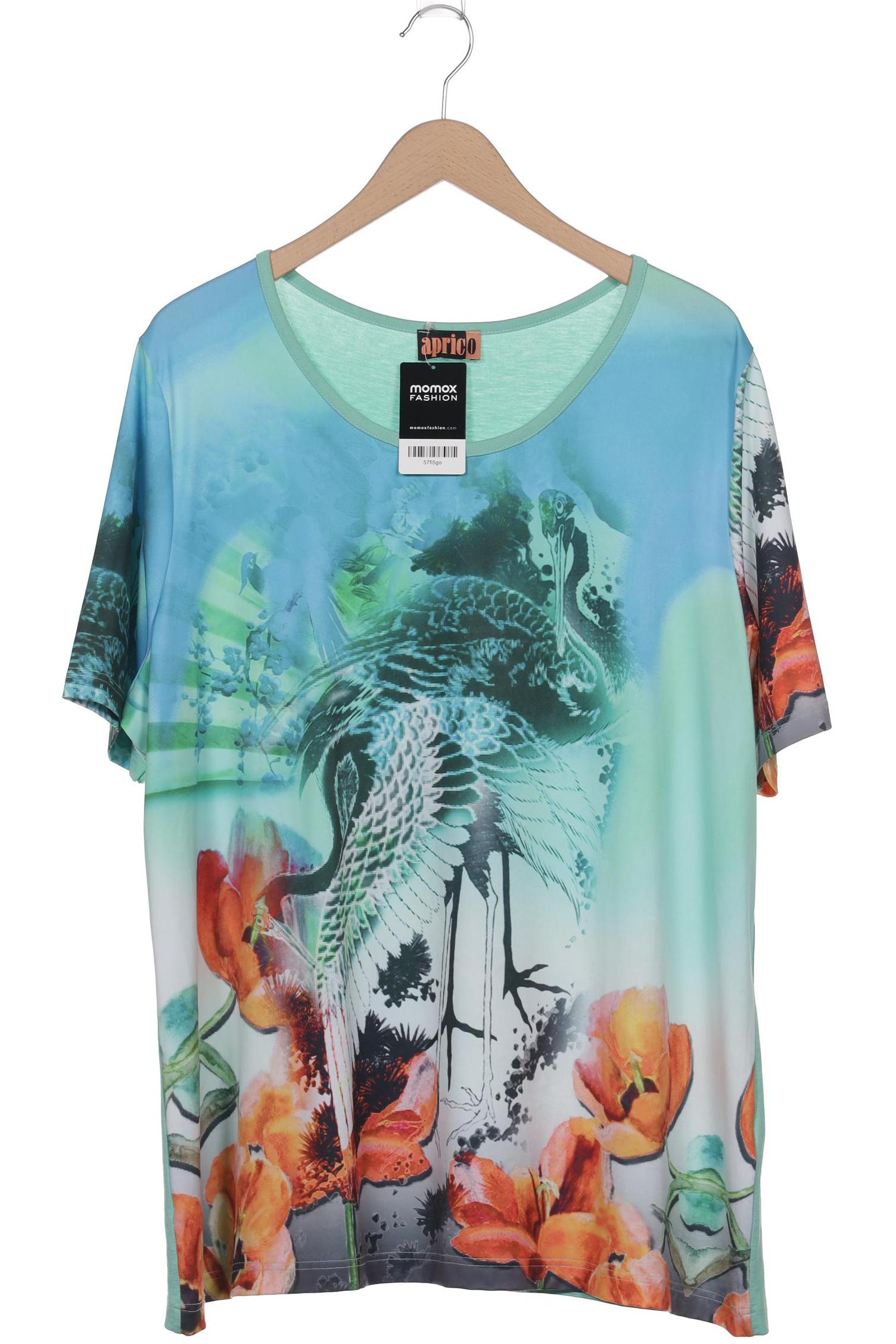 

aprico Damen T-Shirt, türkis, Gr. 50
