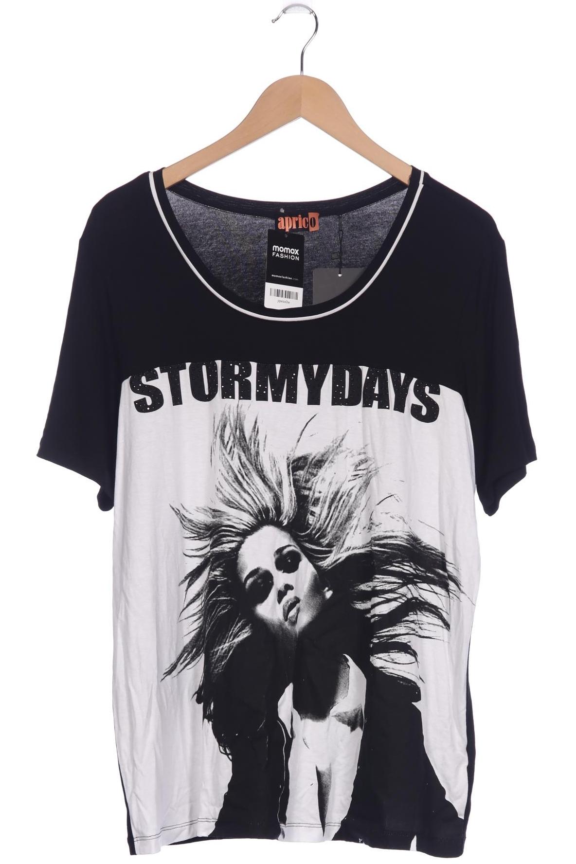 

aprico Damen T-Shirt, schwarz, Gr. 46