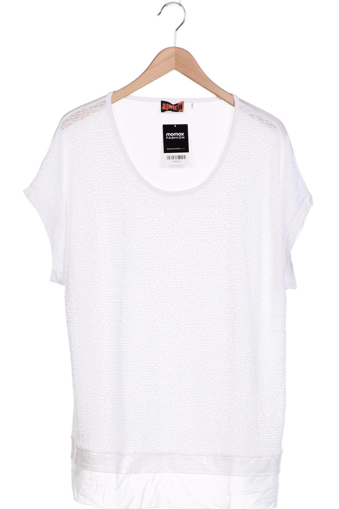 

aprico Damen T-Shirt, weiß, Gr. 46