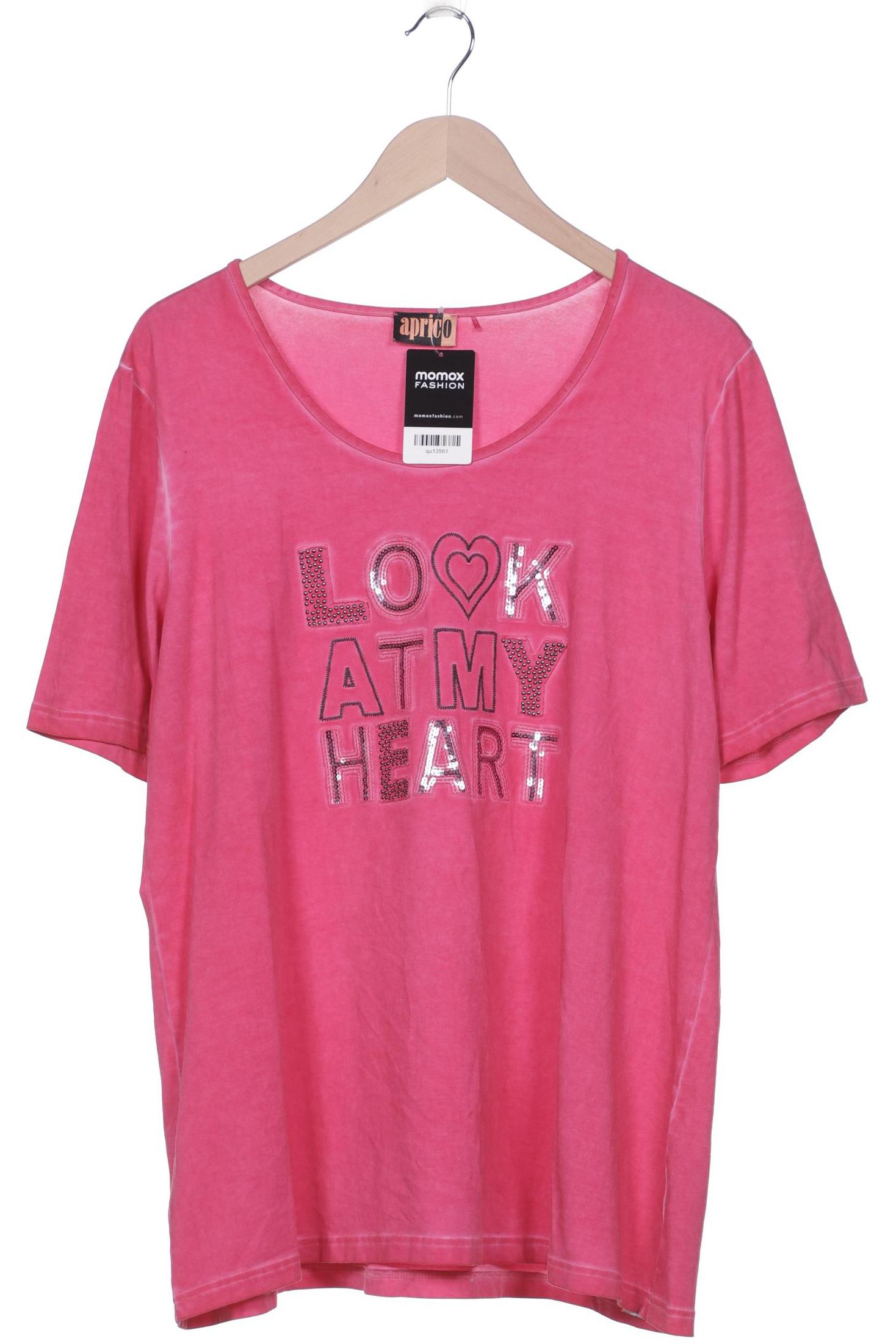 

aprico Damen T-Shirt, pink, Gr. 50