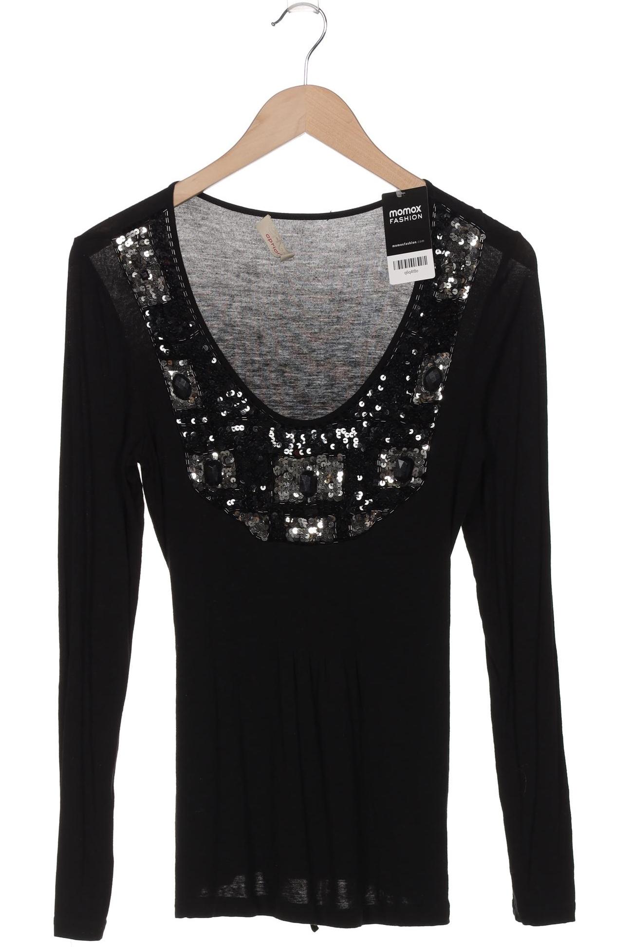 

Apriori Damen Langarmshirt, schwarz, Gr. 34