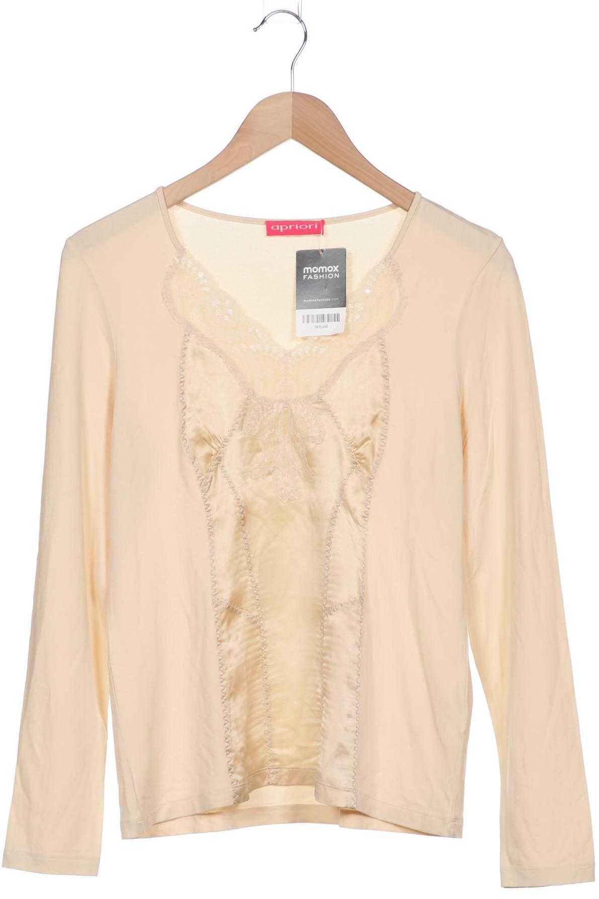 

Apriori Damen Langarmshirt, beige, Gr. 40