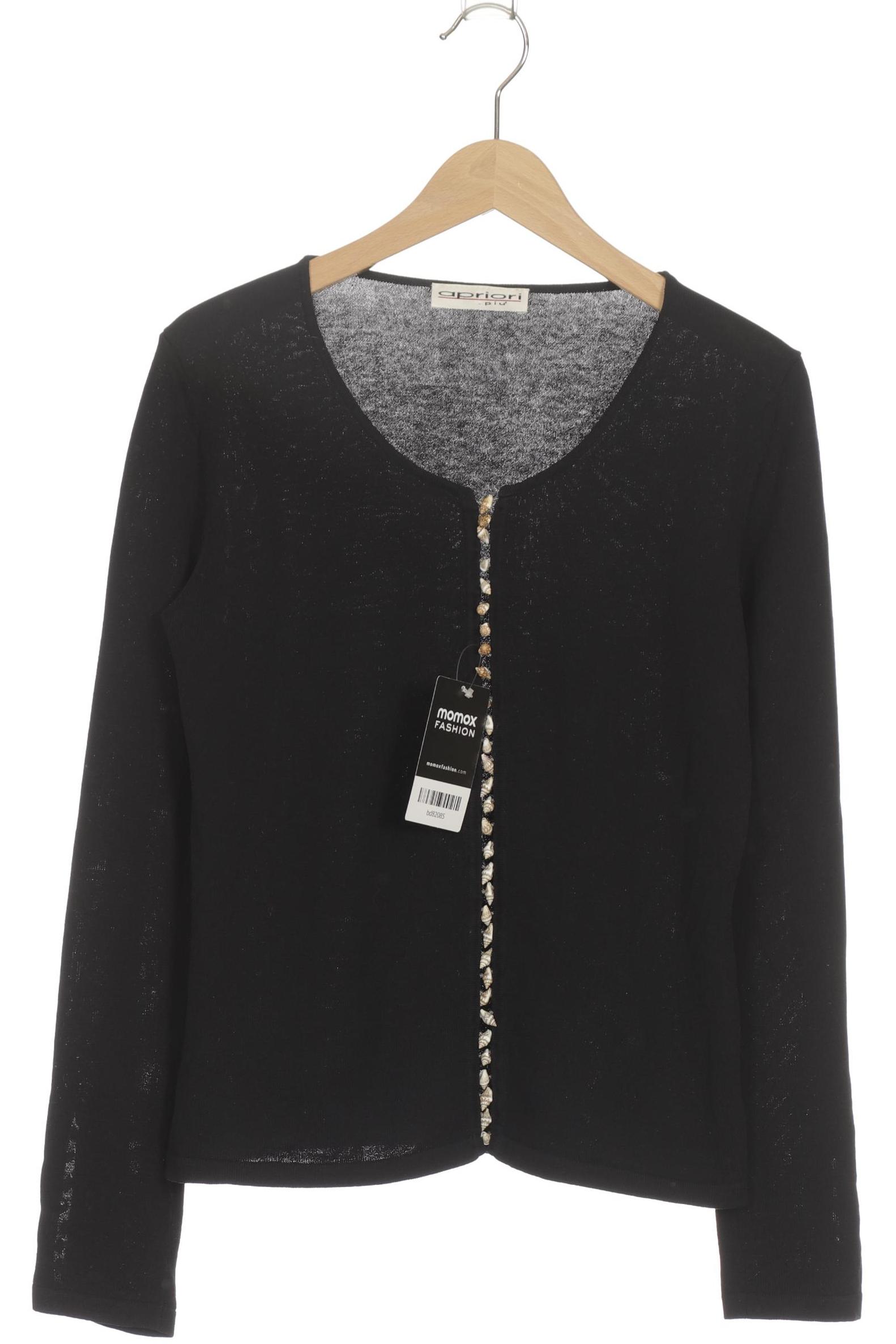 

Apriori Damen Langarmshirt, schwarz, Gr. 36