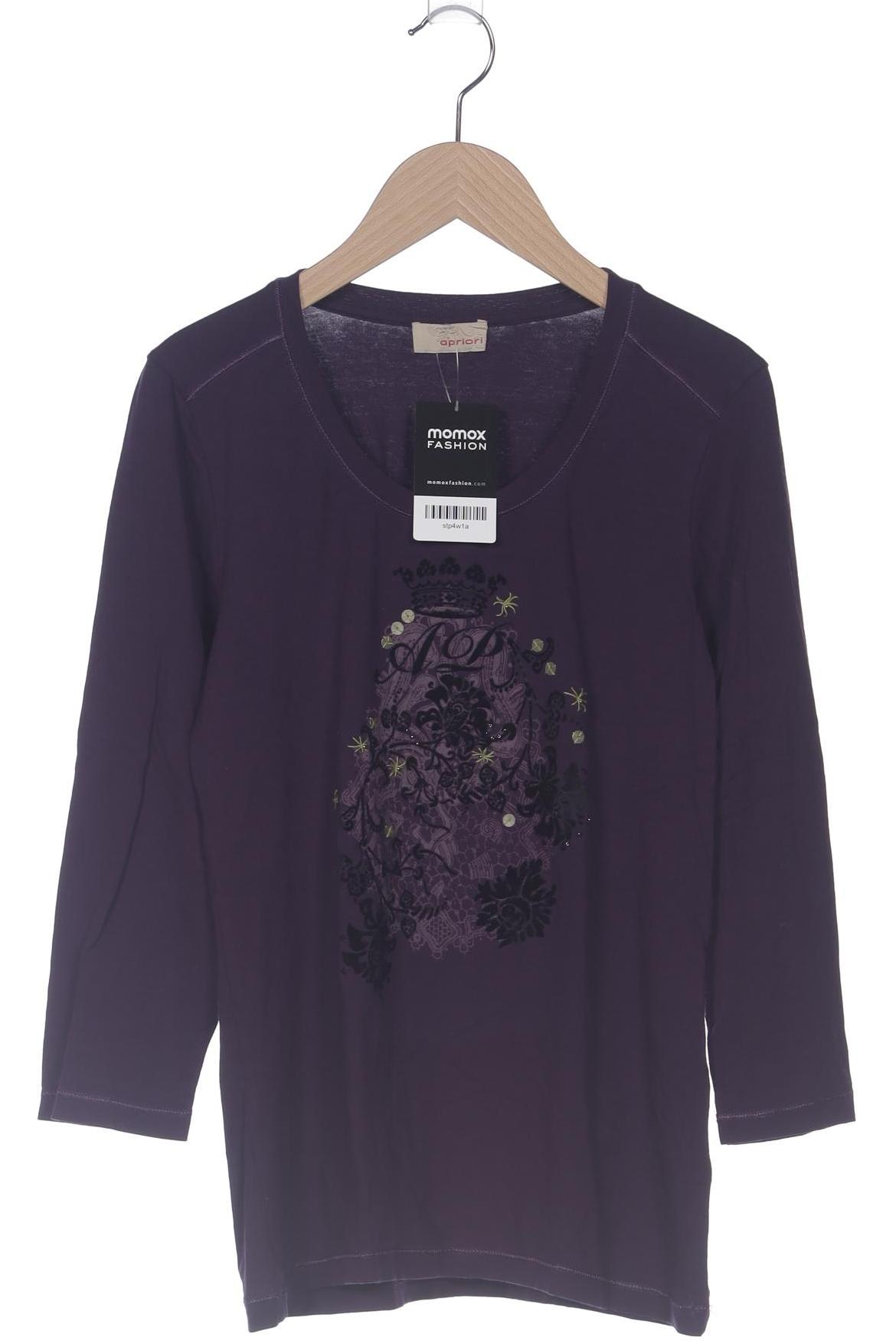 

Apriori Damen Langarmshirt, flieder, Gr. 38