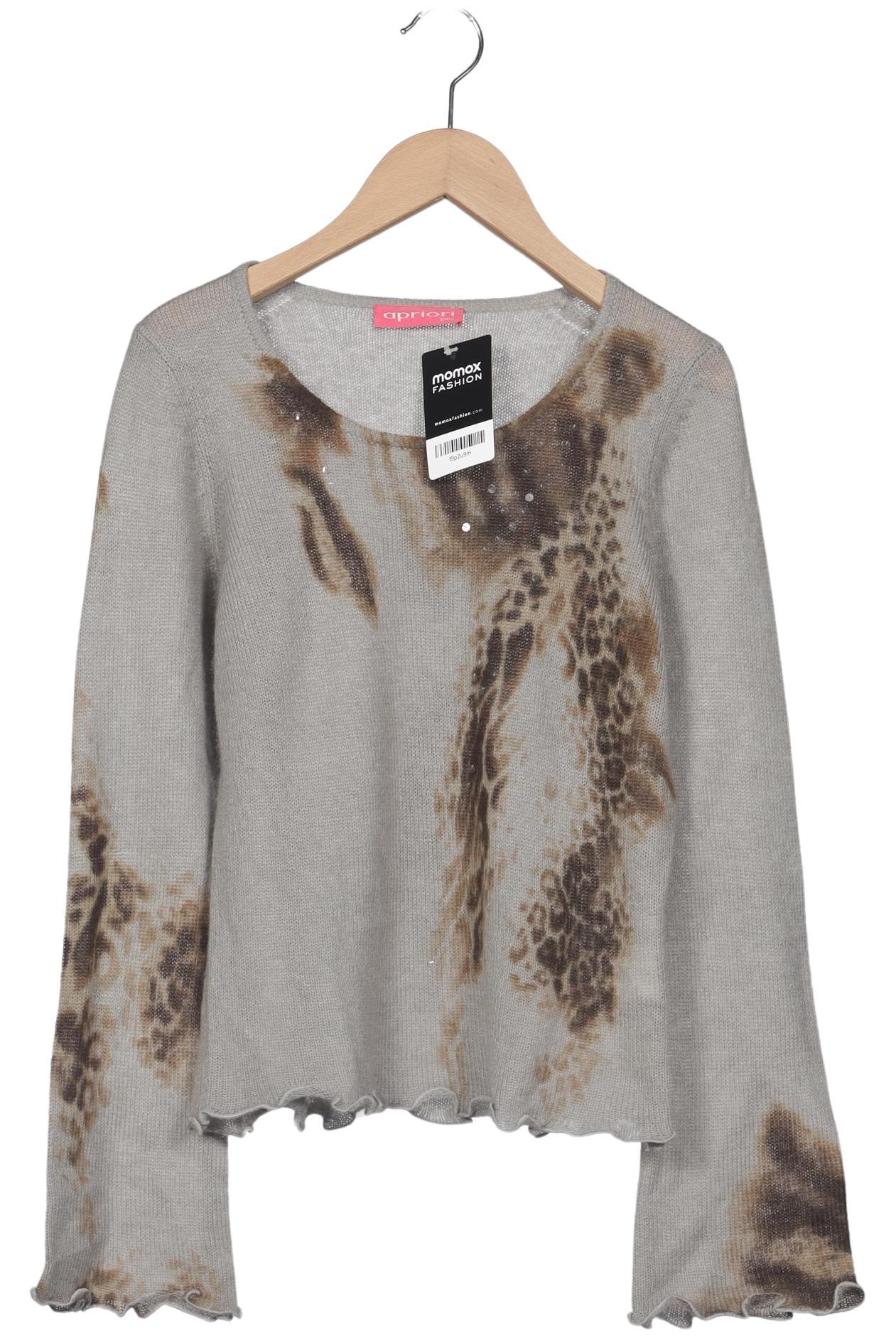 

Apriori Damen Pullover, grau, Gr. 36