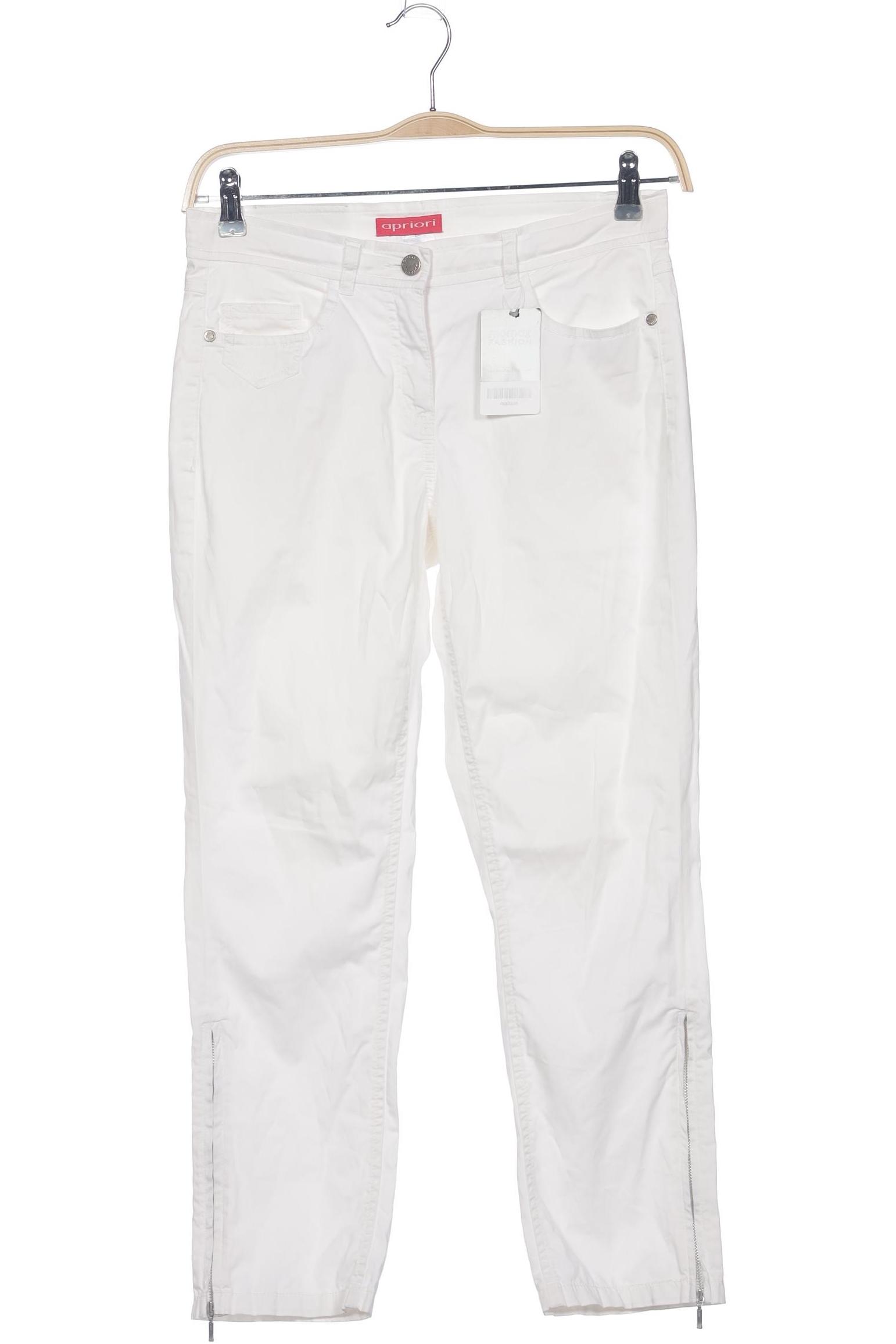

Apriori Damen Stoffhose, weiß, Gr. 36