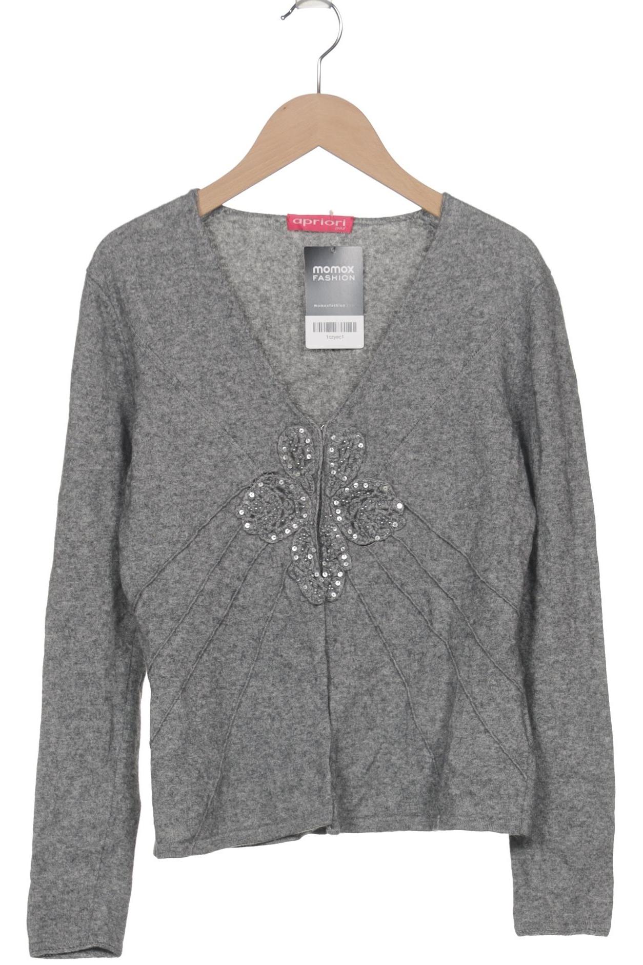 

Apriori Damen Strickjacke, grau, Gr. 38