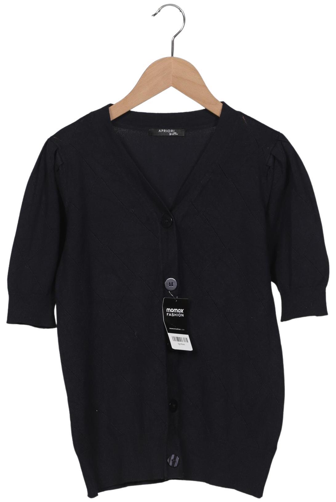 

Apriori Damen Strickjacke, marineblau, Gr. 36