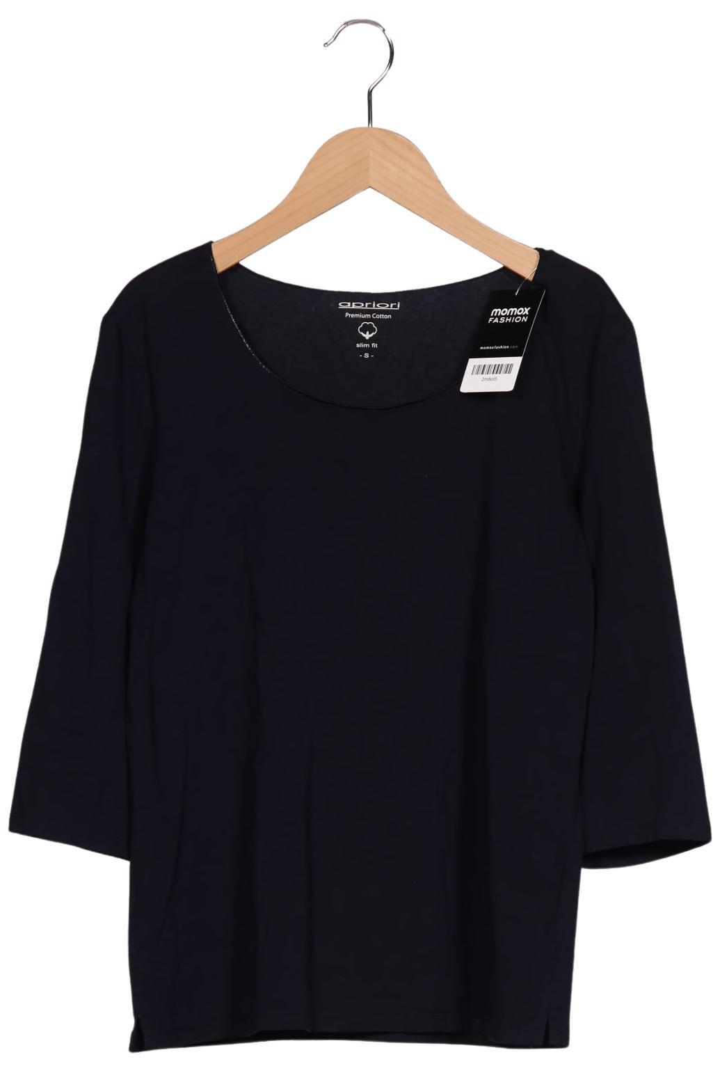 

Apriori Damen T-Shirt, marineblau, Gr. 36