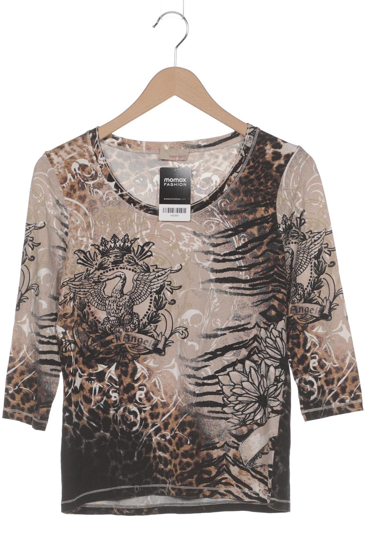 

Apriori Damen T-Shirt, braun, Gr. 40