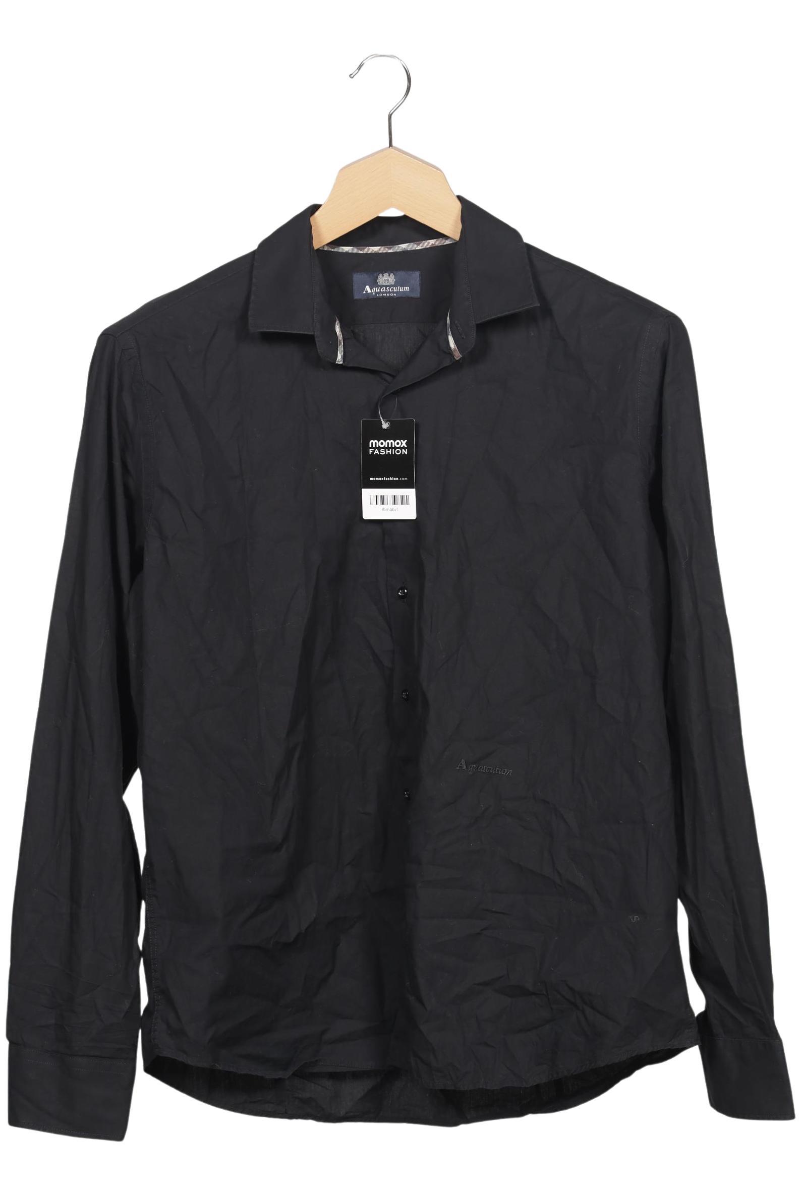 Thumbnail - Aquascutum Herren Hemd, schwarz, Gr. 56