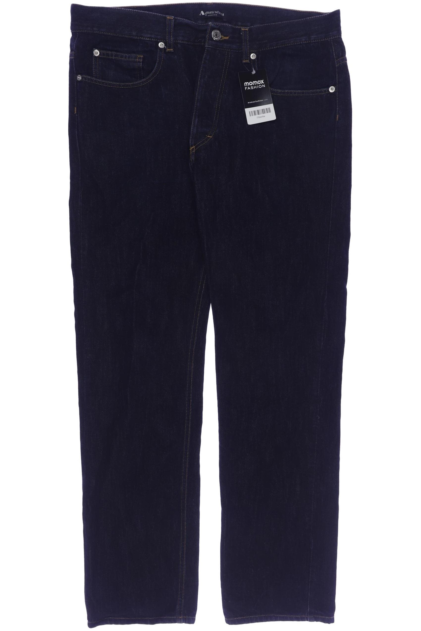 

Aquascutum Herren Jeans, marineblau, Gr. 36