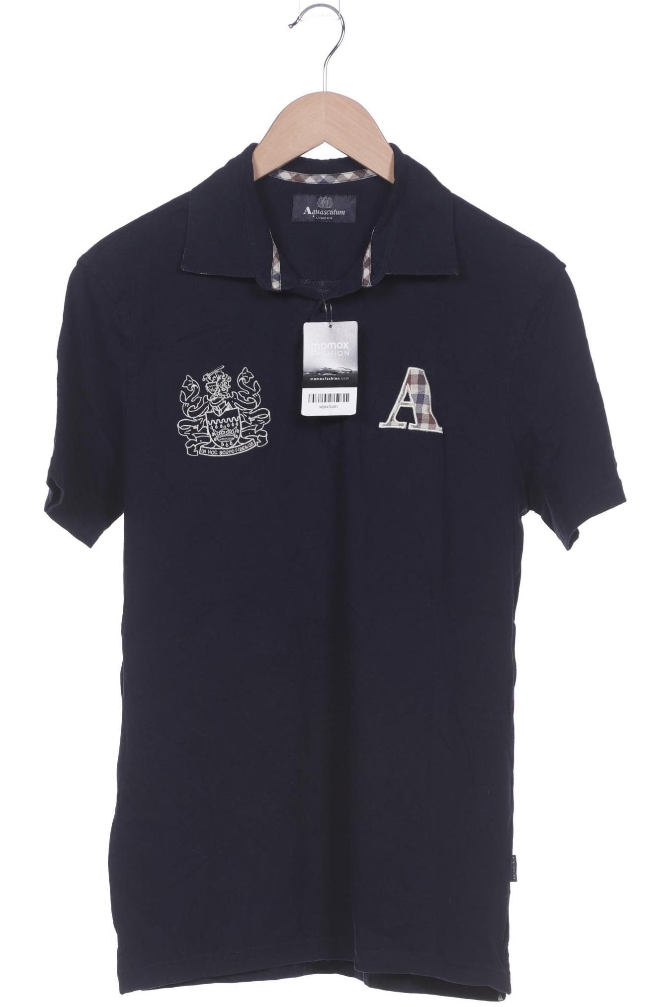 

Aquascutum Herren Poloshirt, marineblau