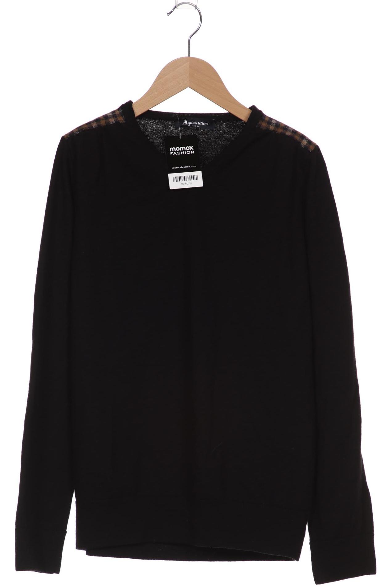 

Aquascutum Herren Pullover, schwarz