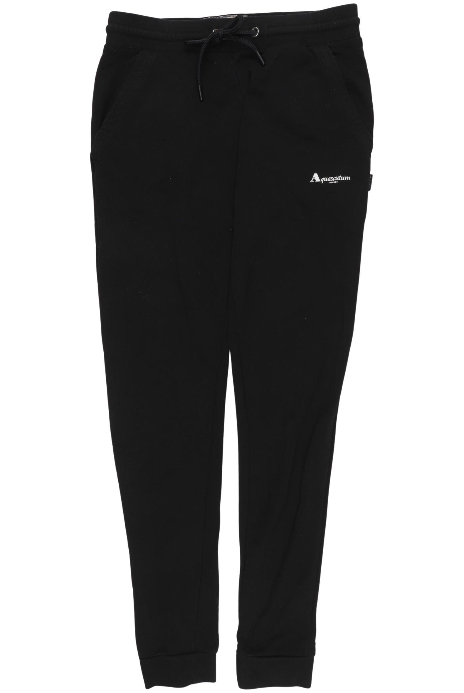 

Aquascutum Herren Stoffhose, schwarz, Gr. 0