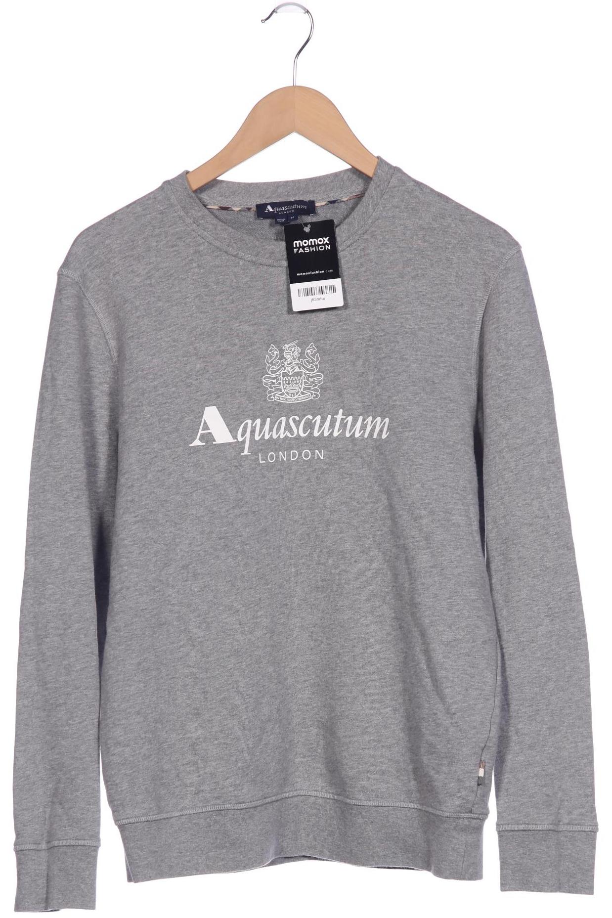 

Aquascutum Herren Sweatshirt, grau, Gr. 48