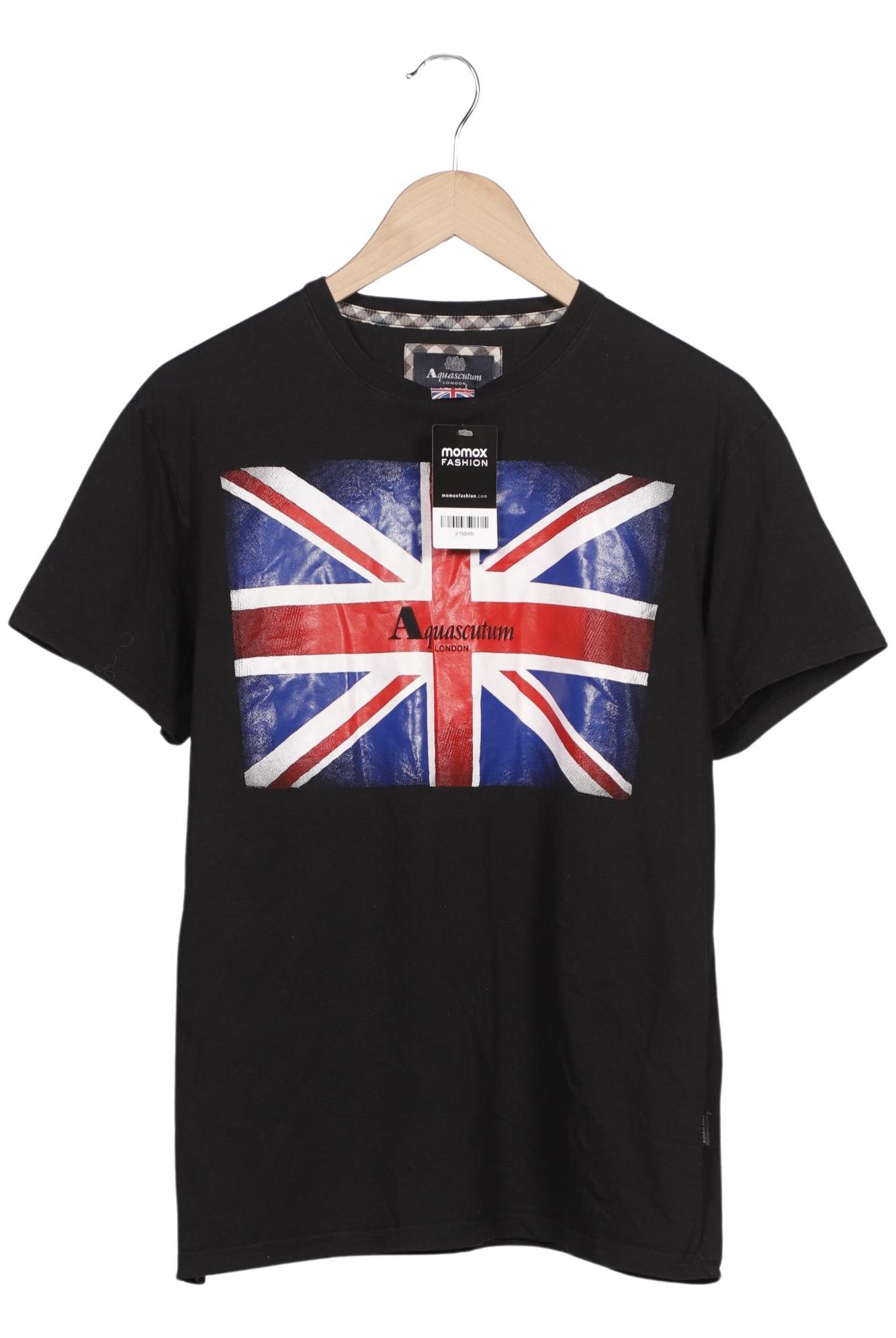 

Aquascutum Herren T-Shirt, schwarz, Gr. 54