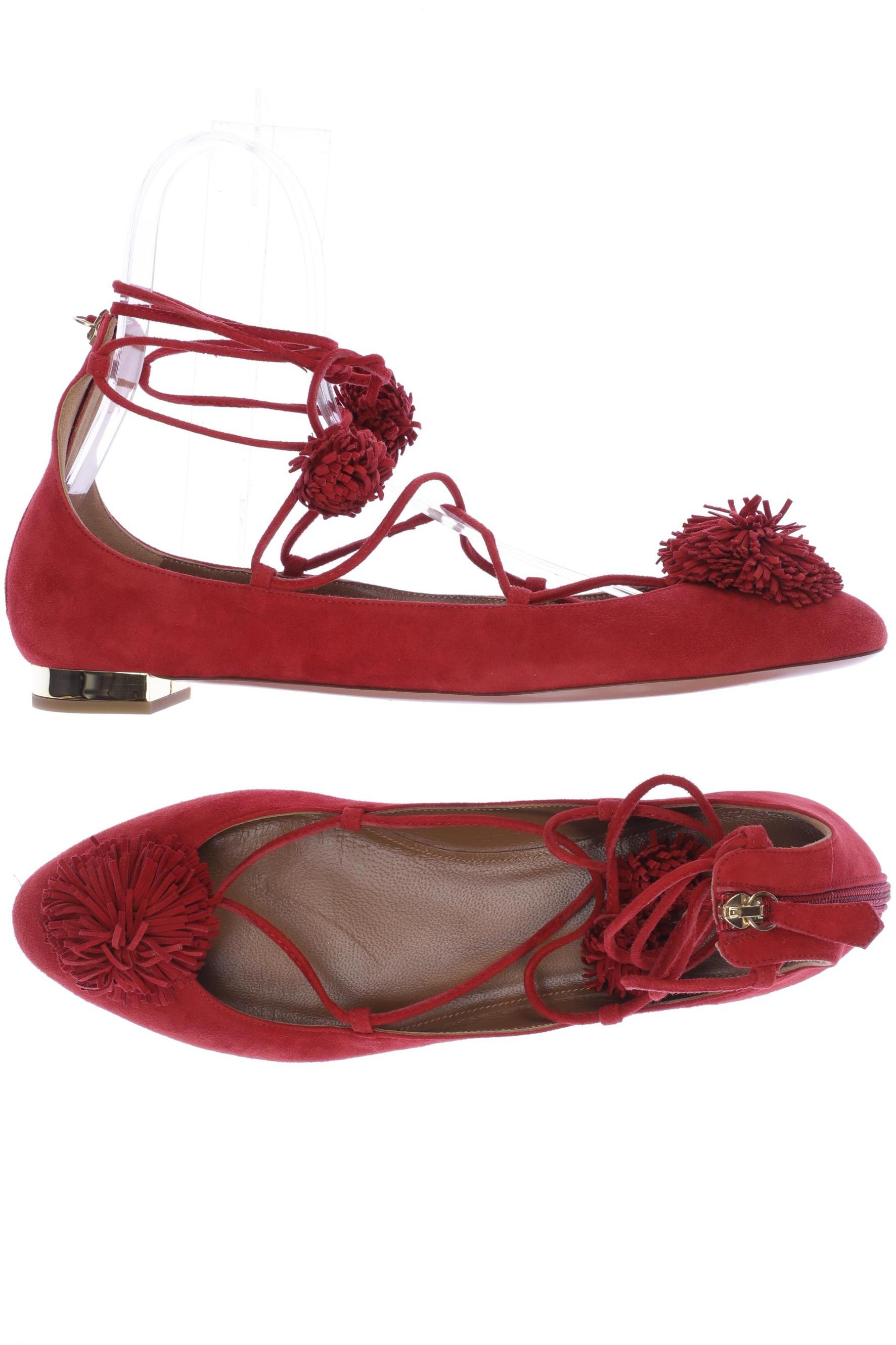 

Aquazzura Damen Ballerinas, rot, Gr. 41
