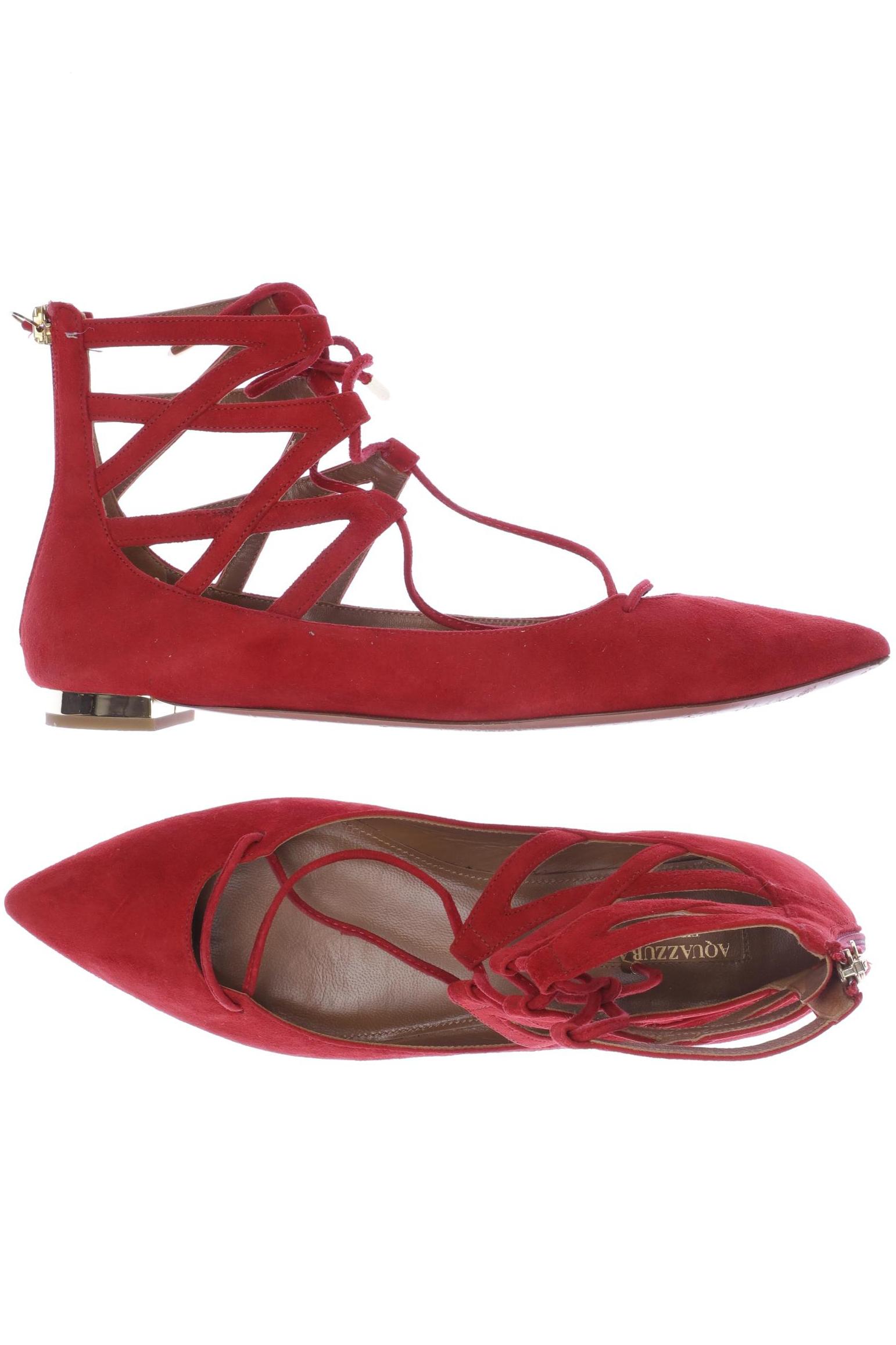 

Aquazzura Damen Ballerinas, rot, Gr. 38