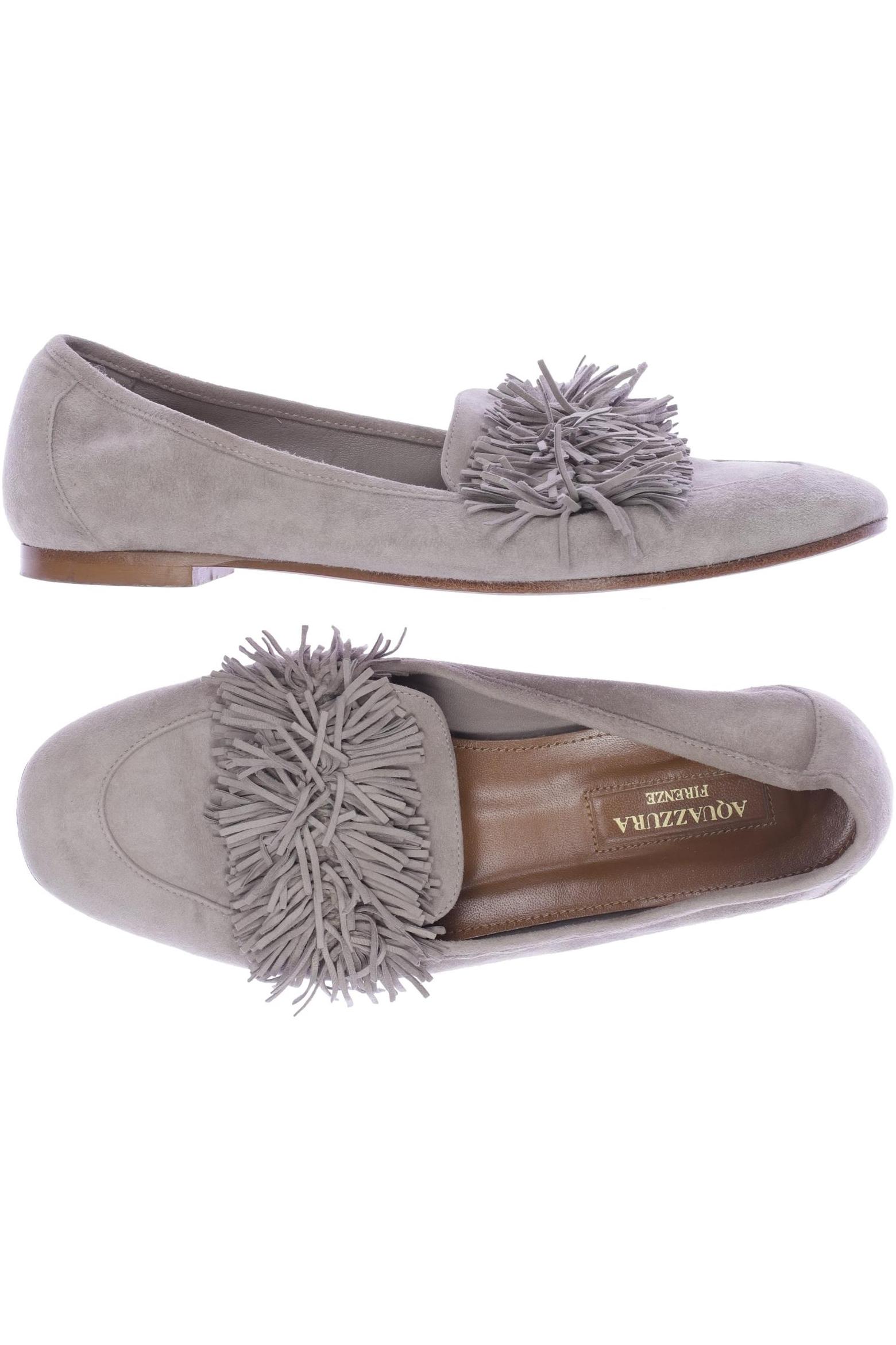 

Aquazzura Damen Halbschuh, grau, Gr. 35