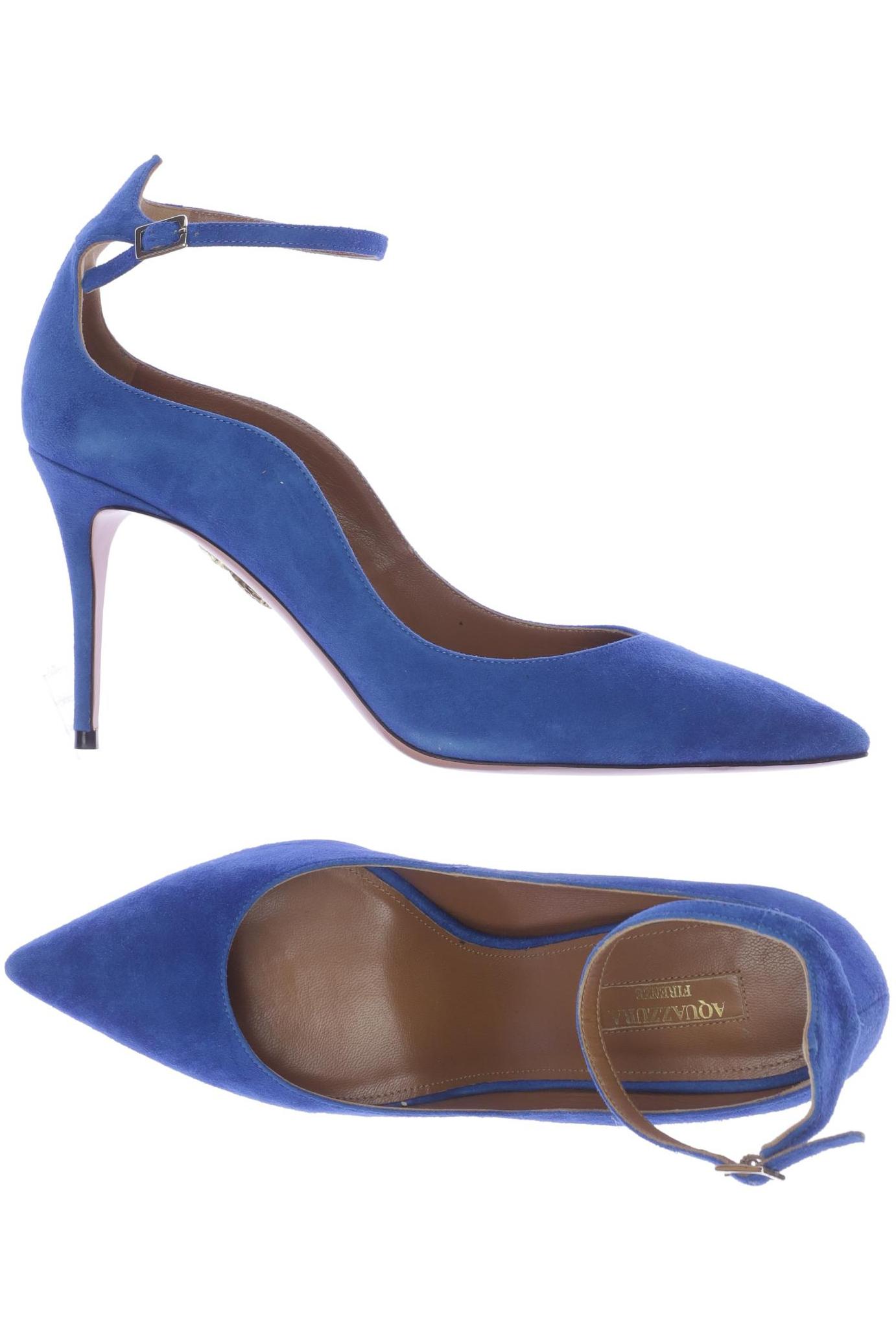 

Aquazzura Damen Pumps, blau, Gr. 40