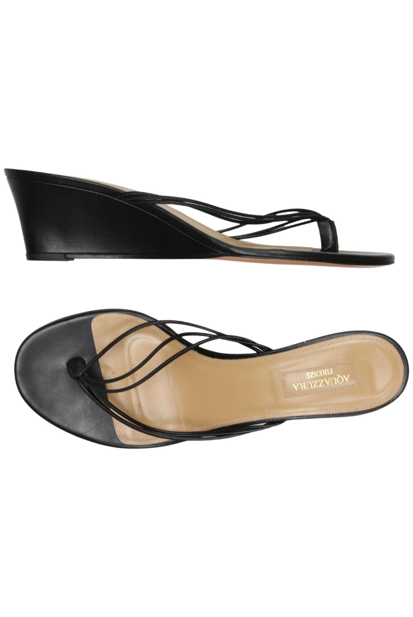 

Aquazzura Damen Sandale, schwarz, Gr. 40