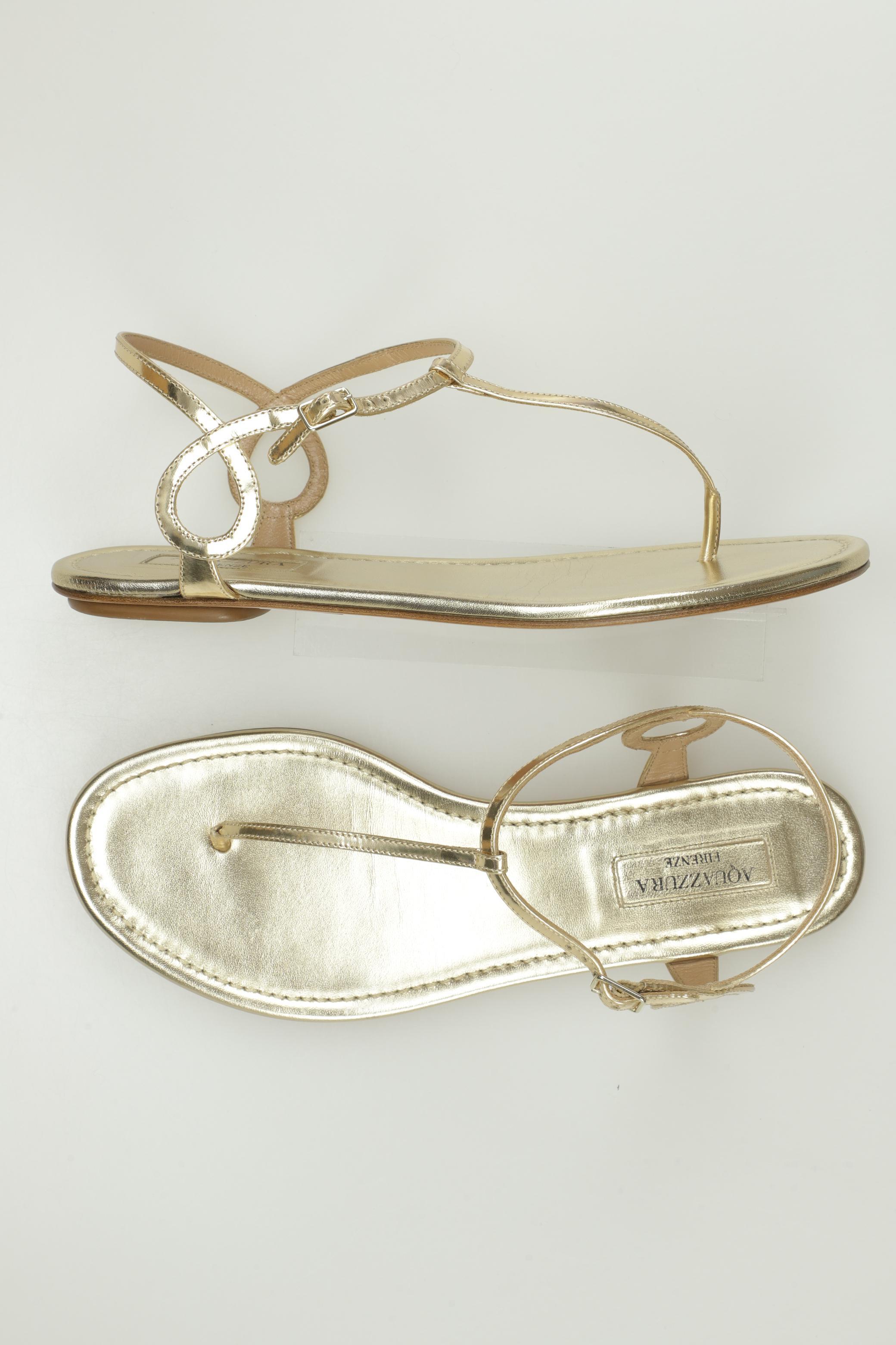 

Aquazzura Damen Sandale, gold, Gr. 38