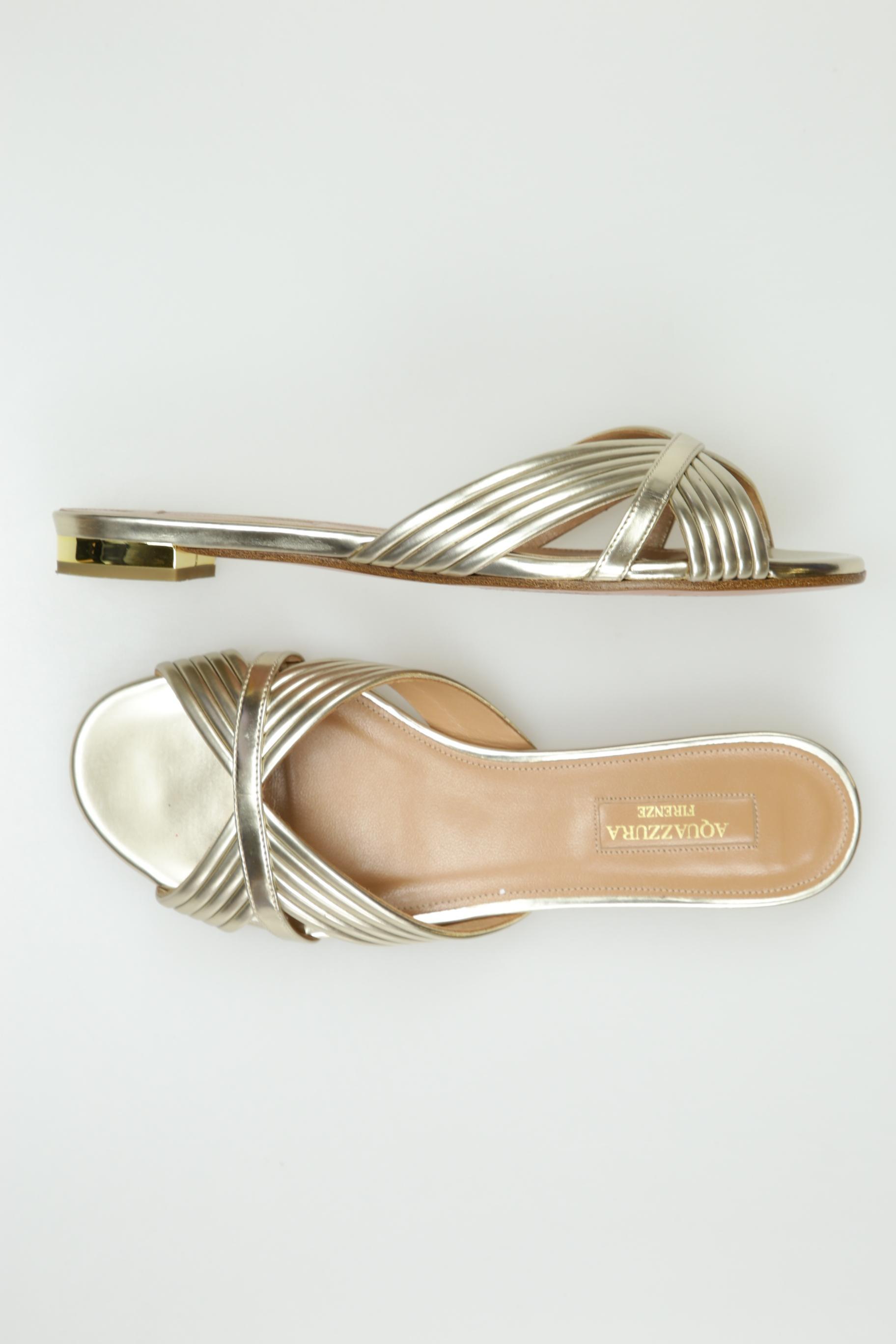 

Aquazzura Damen Sandale, gold, Gr. 36.5
