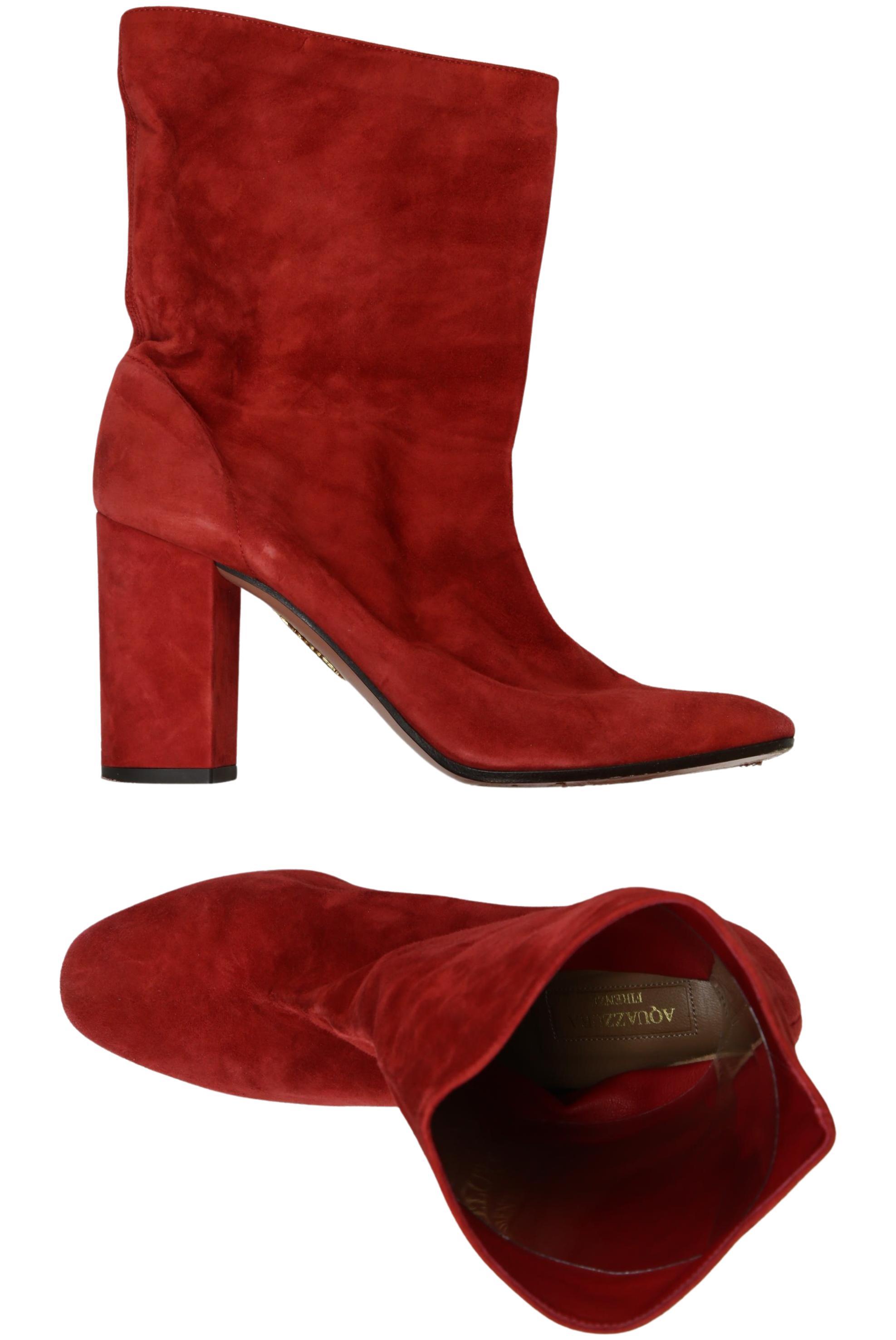 

Aquazzura Damen Stiefelette, bordeaux, Gr. 38.5
