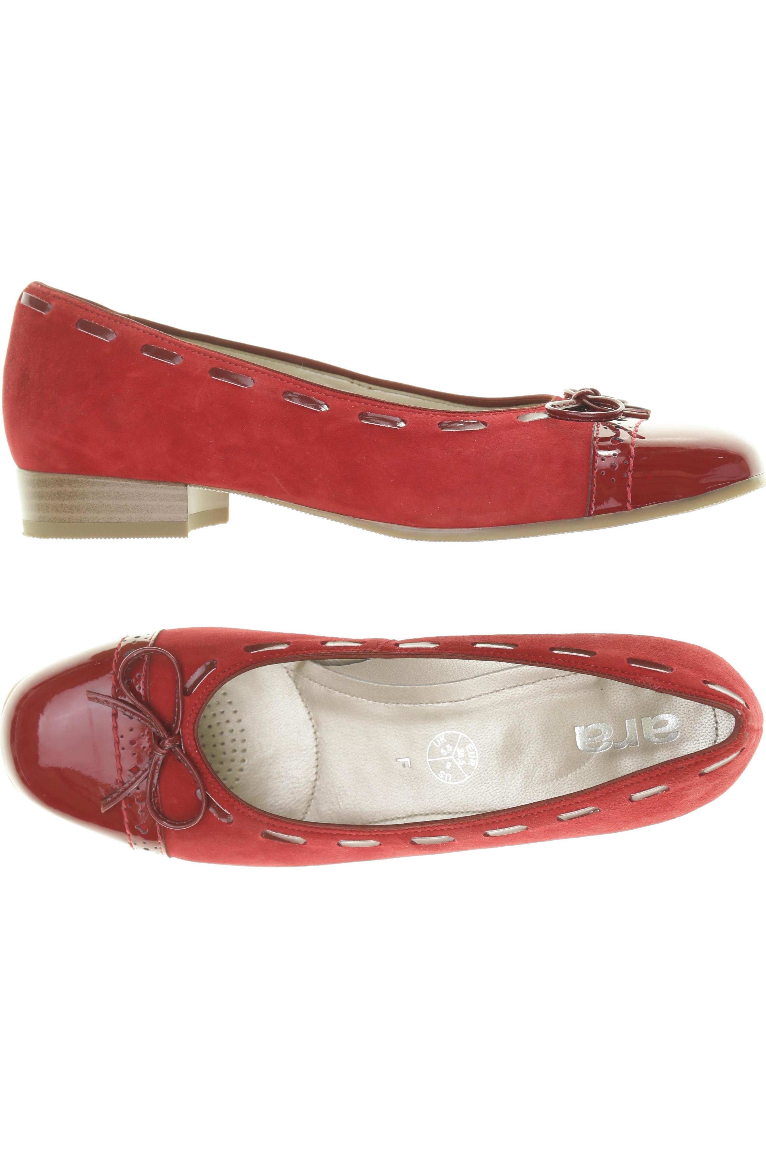 

Ara Damen Ballerinas, rot, Gr. 5.5
