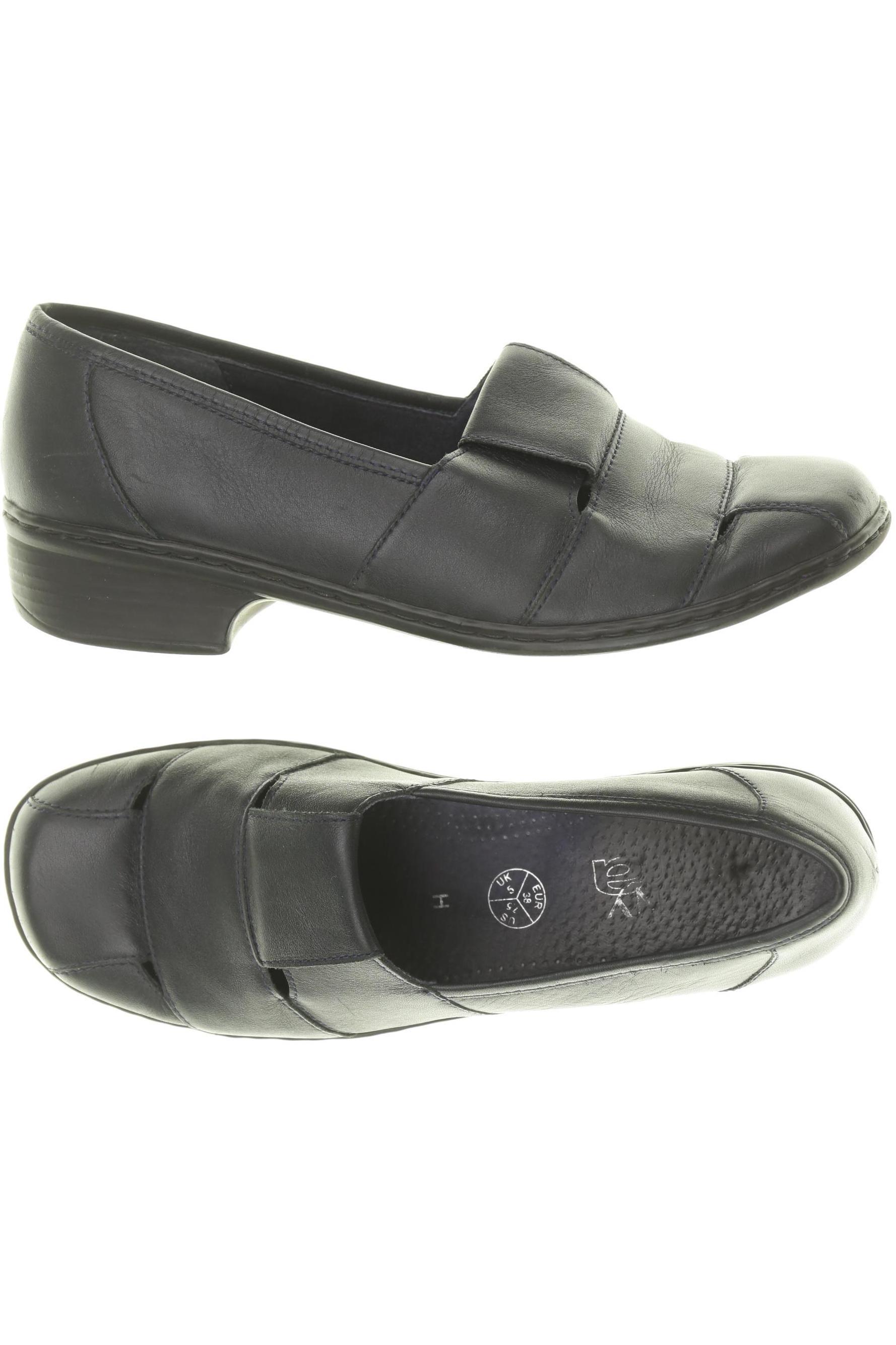 

Ara Damen Halbschuh, blau, Gr. 5