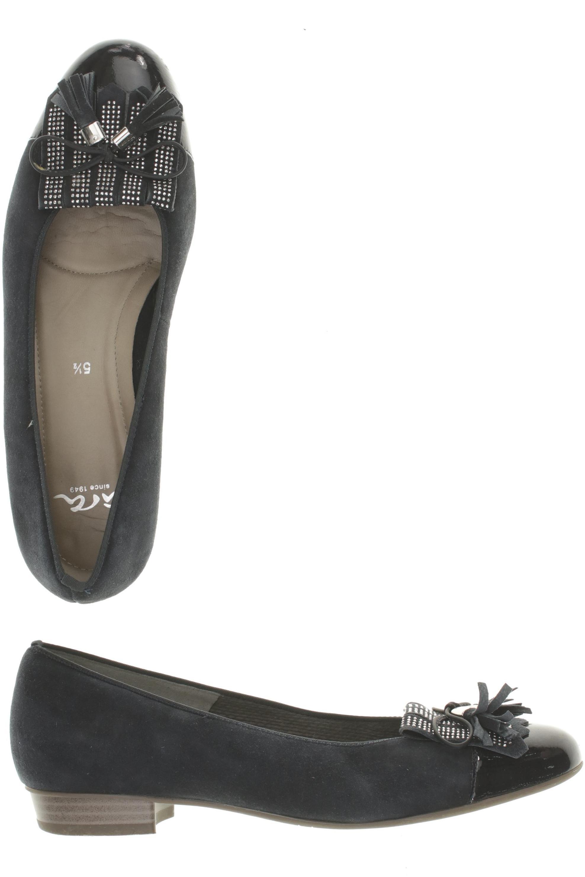 

Ara Damen Ballerinas, blau, Gr. 5.5
