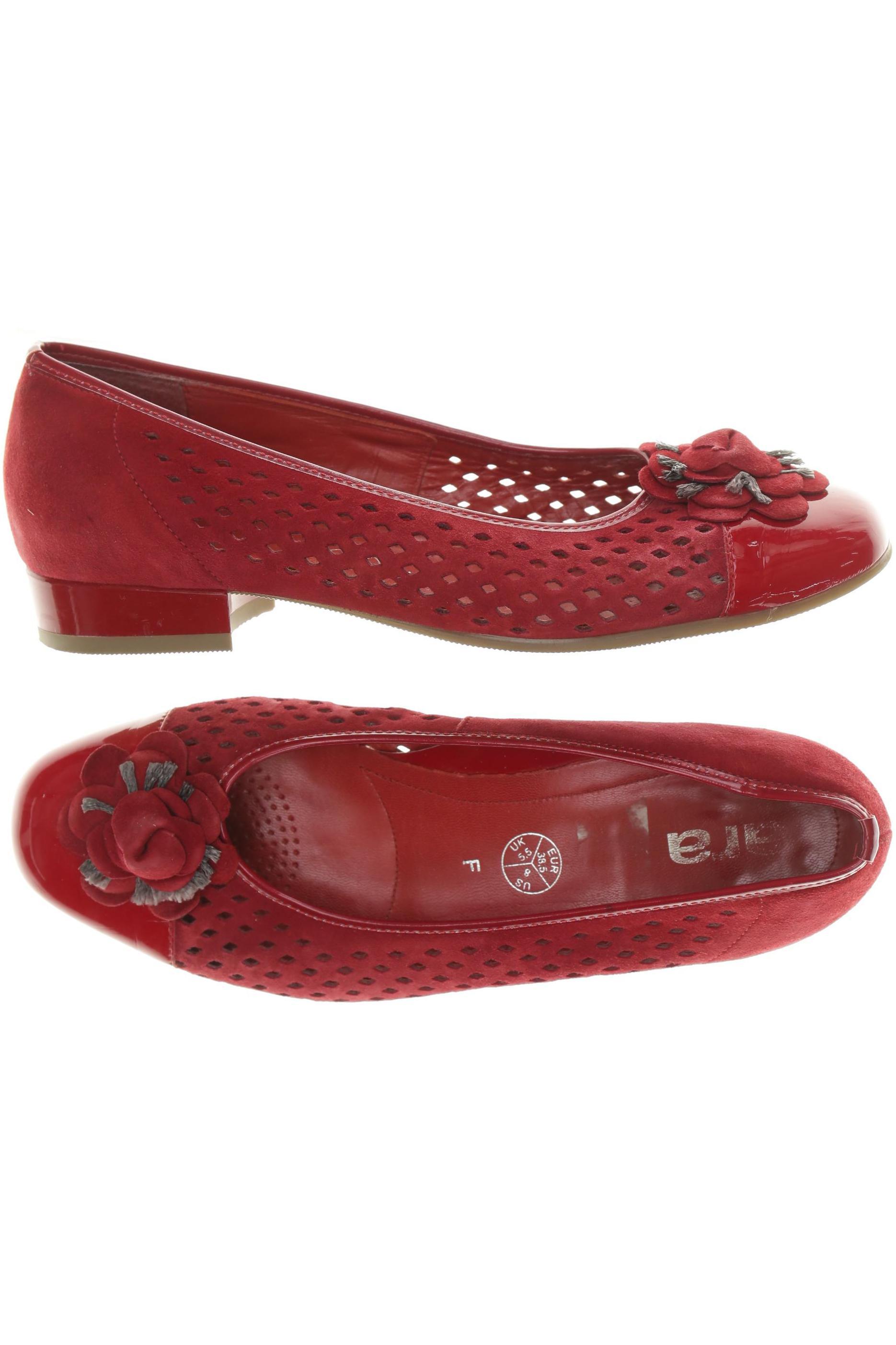

Ara Damen Ballerinas, rot, Gr. 5.5