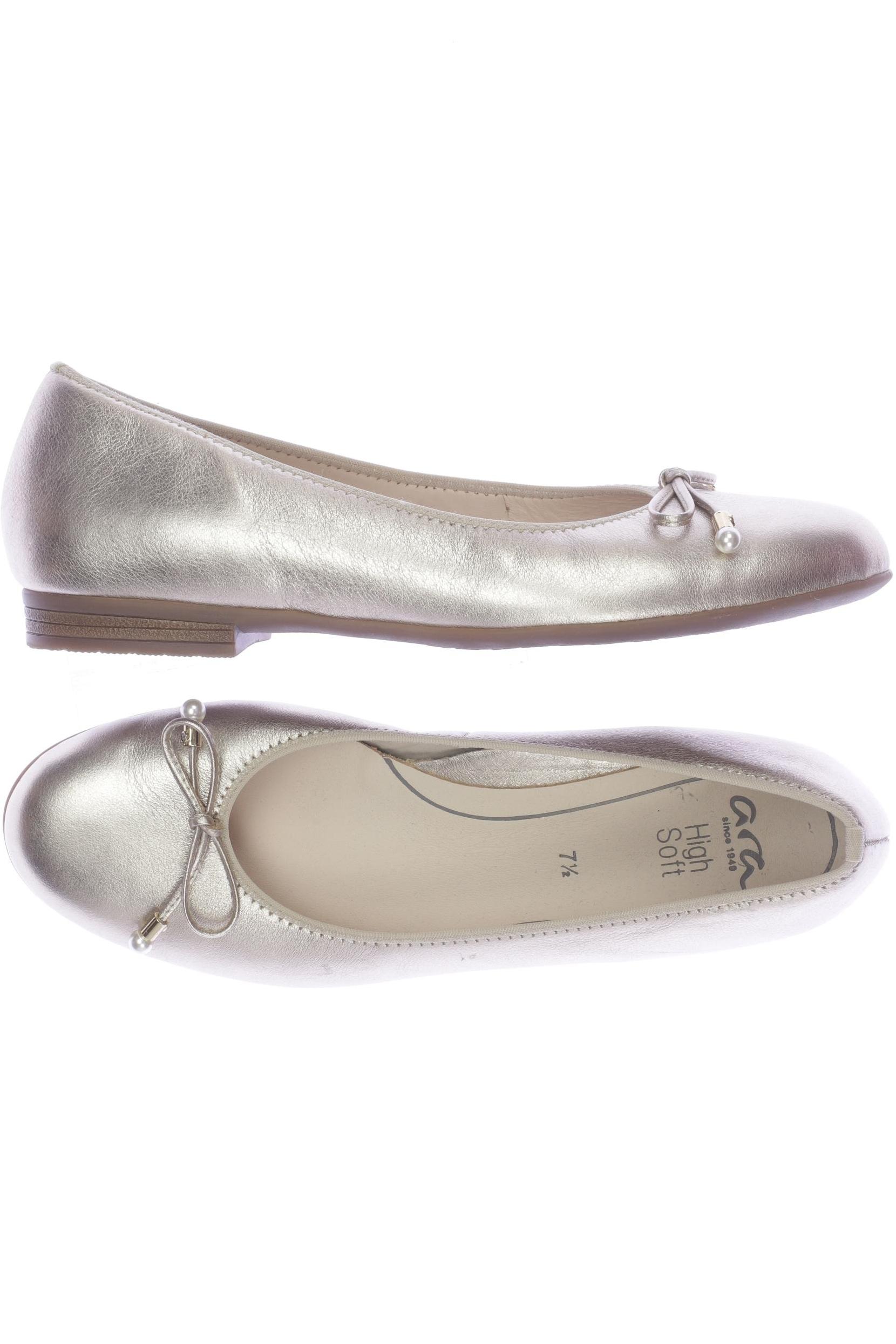 

Ara Damen Ballerinas, gold, Gr. 7.5