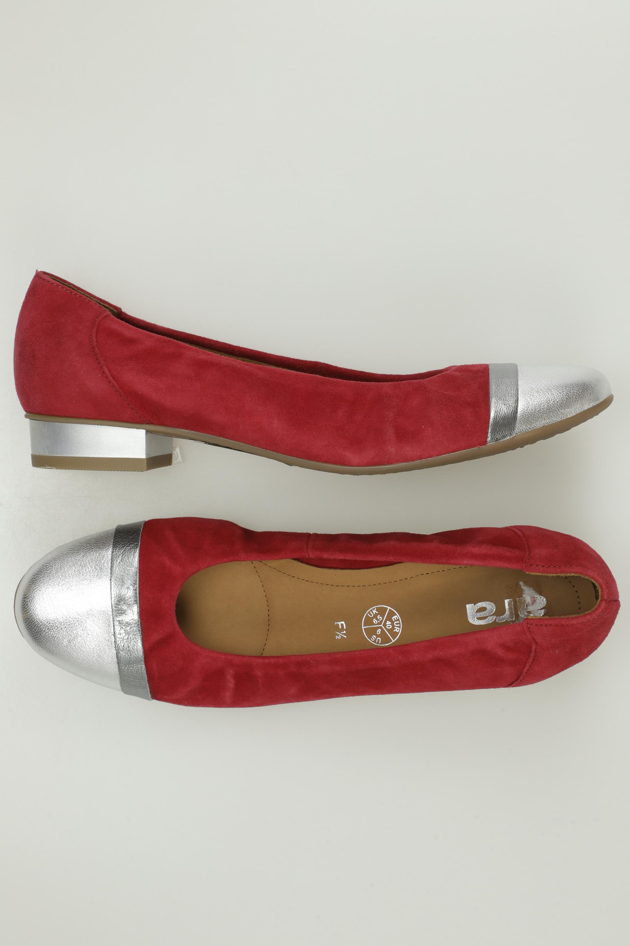 

Ara Damen Ballerinas, rot, Gr. 40