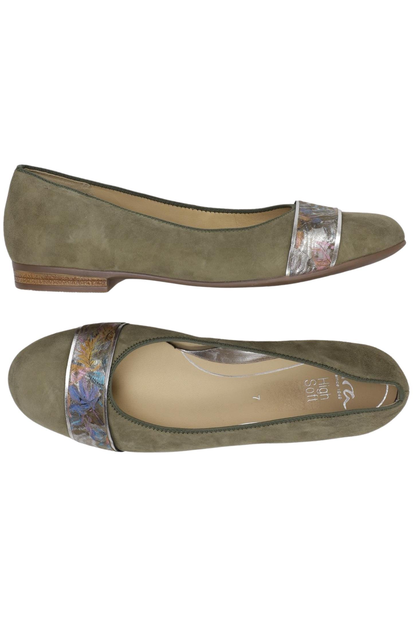 

Ara Damen Ballerinas, grün, Gr. 7