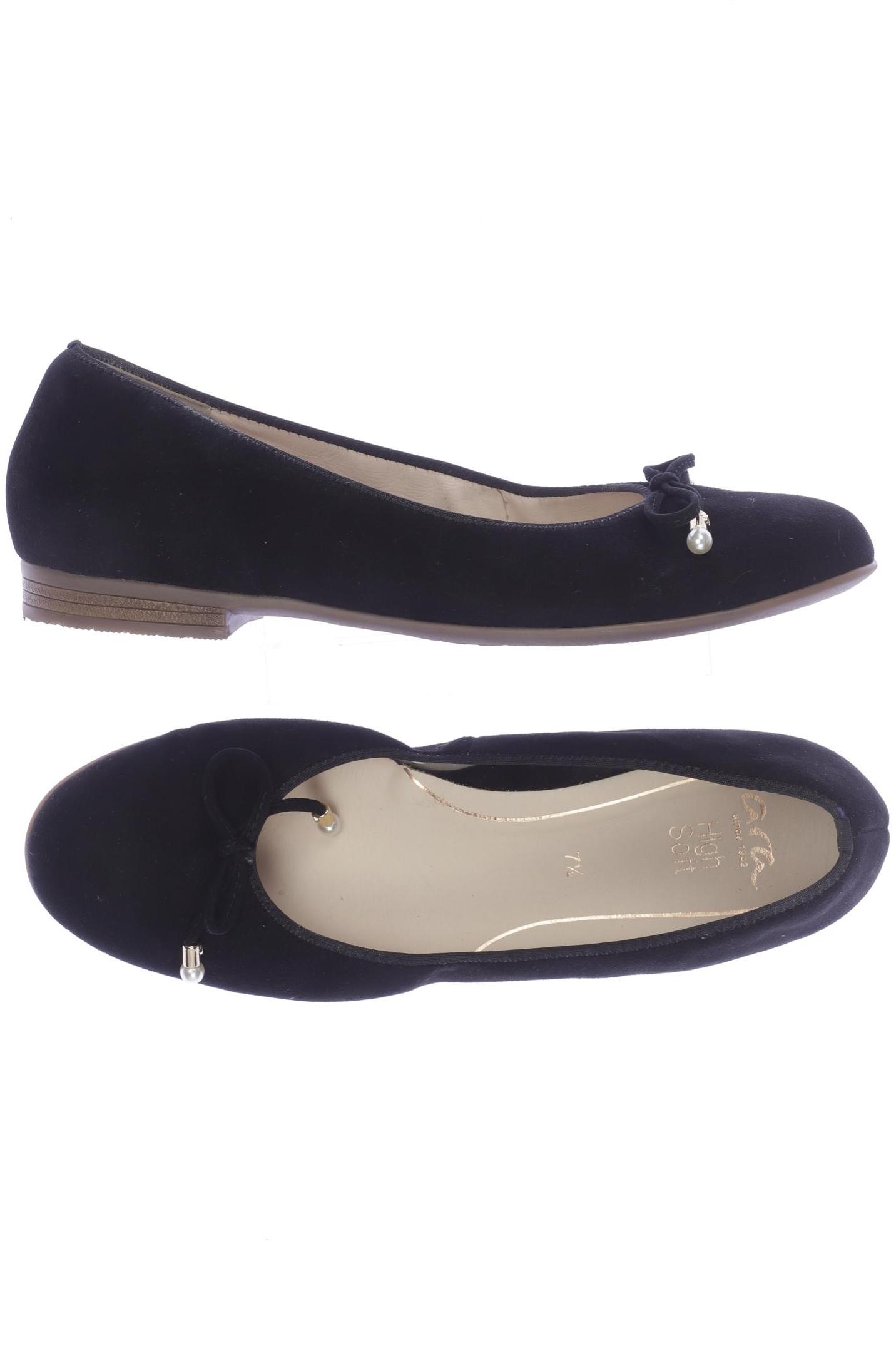 

Ara Damen Ballerinas, schwarz, Gr. 7.5