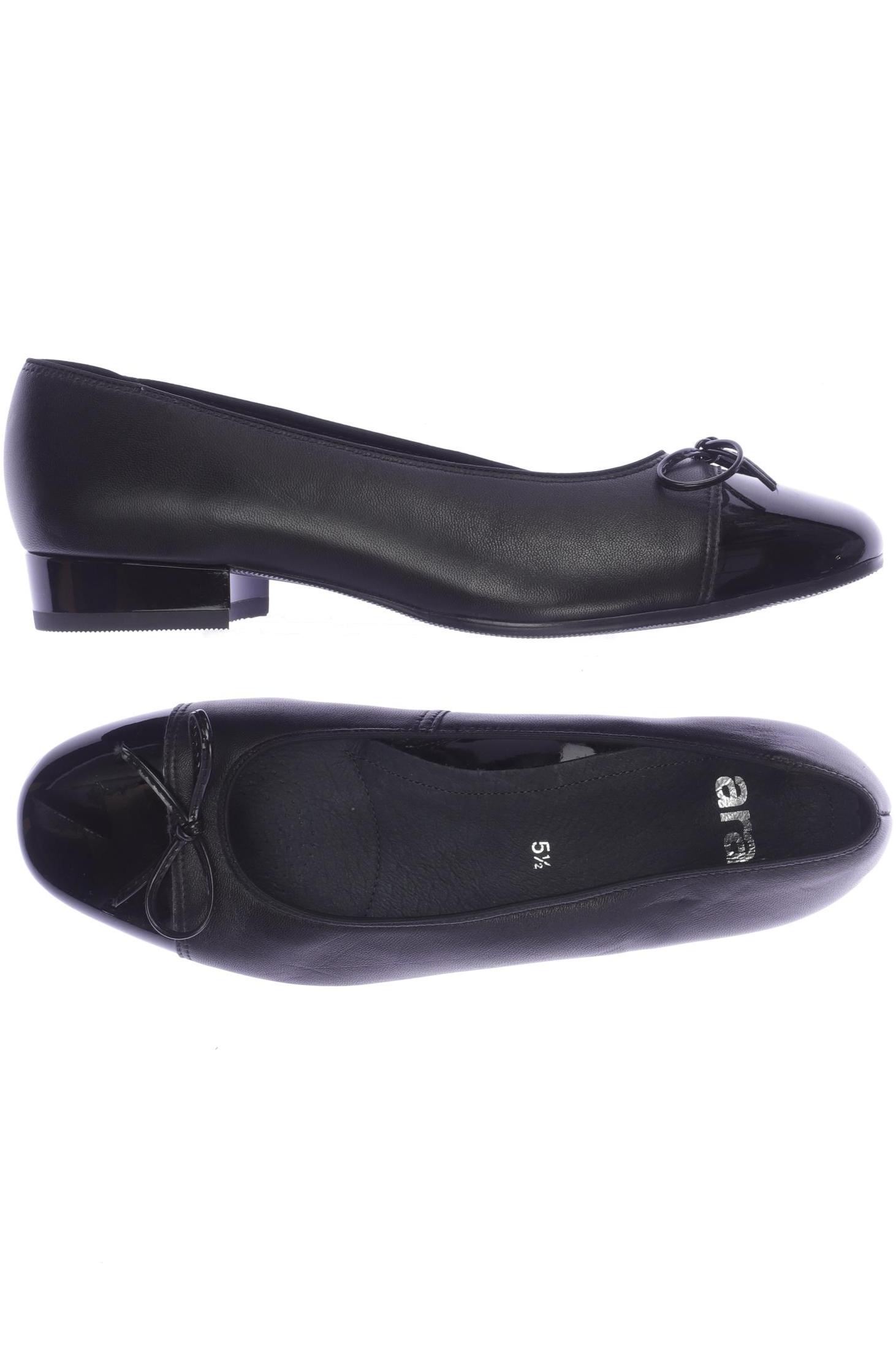 

Ara Damen Ballerinas, schwarz, Gr. 5.5