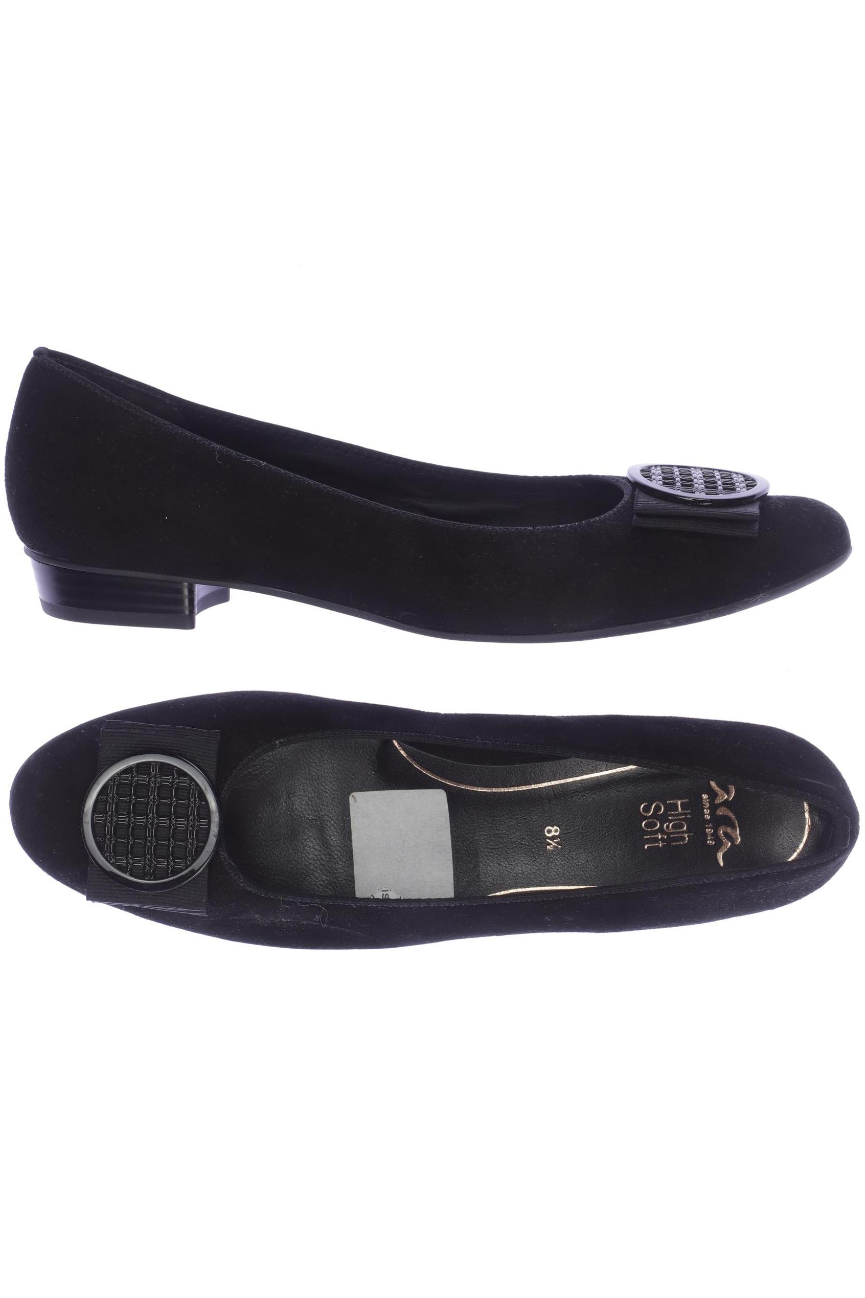 

Ara Damen Ballerinas, schwarz, Gr. 8.5