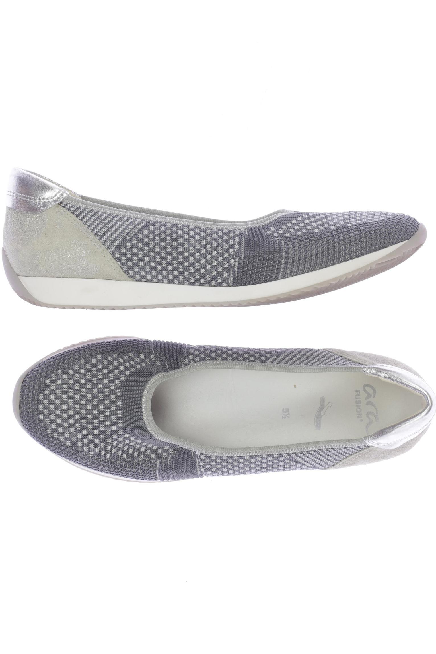

Ara Damen Ballerinas, grau, Gr. 5.5