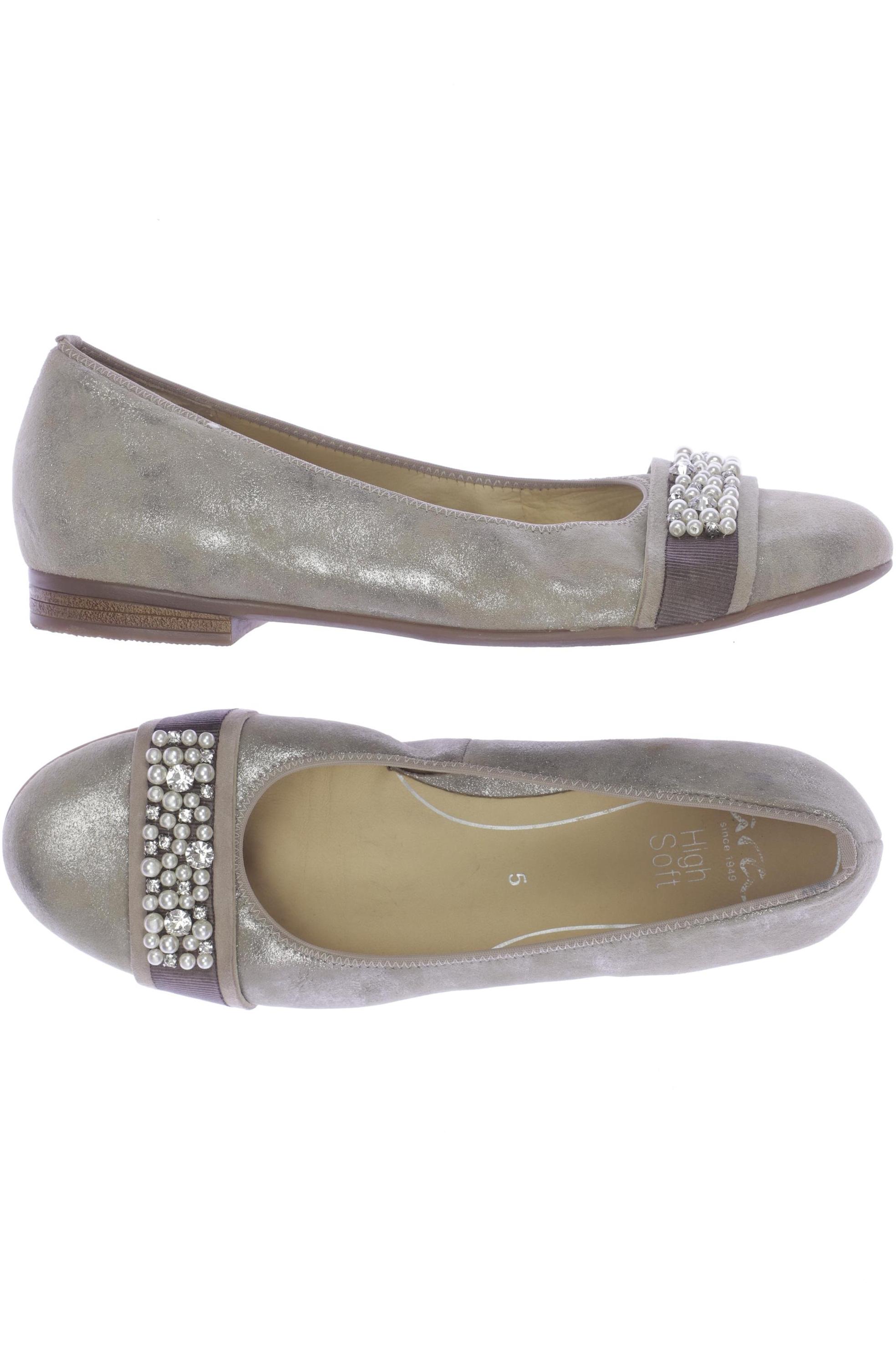 

Ara Damen Ballerinas, beige, Gr. 5