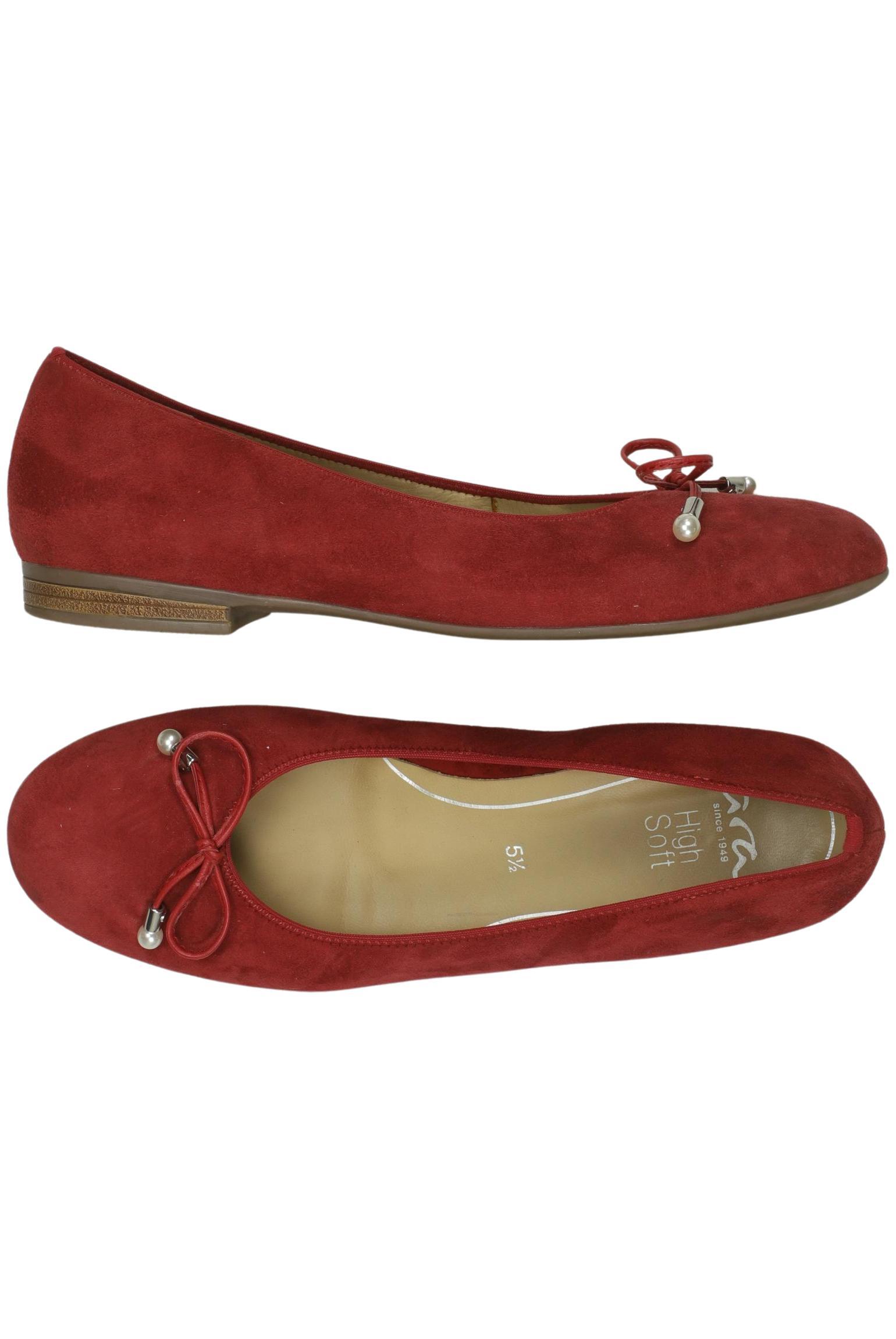 

Ara Damen Ballerinas, rot, Gr. 5.5