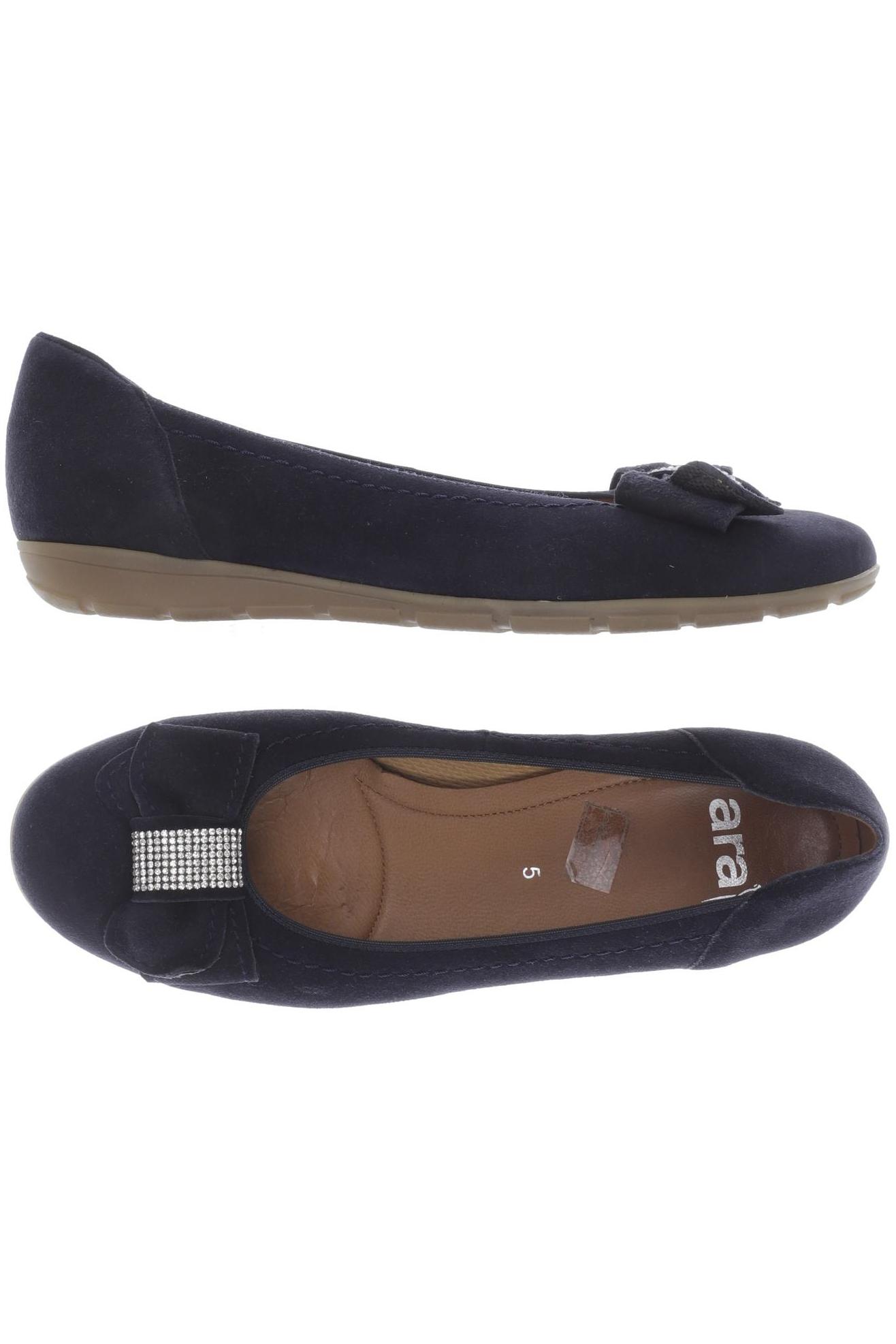 

Ara Damen Ballerinas, marineblau, Gr. 38