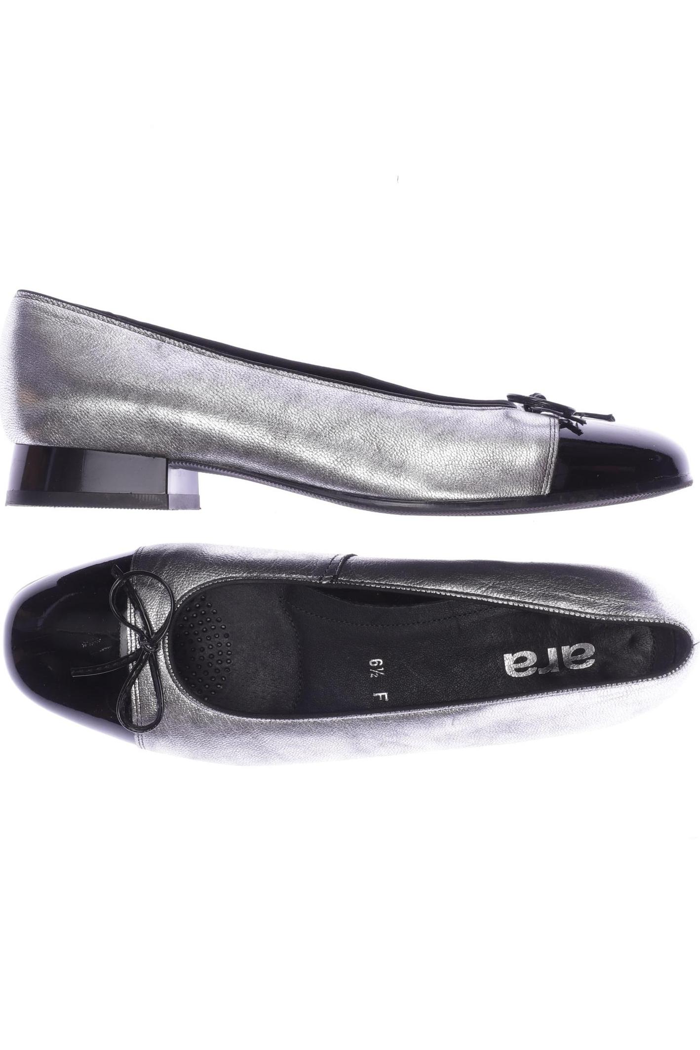 

Ara Damen Ballerinas, silber, Gr. 6.5