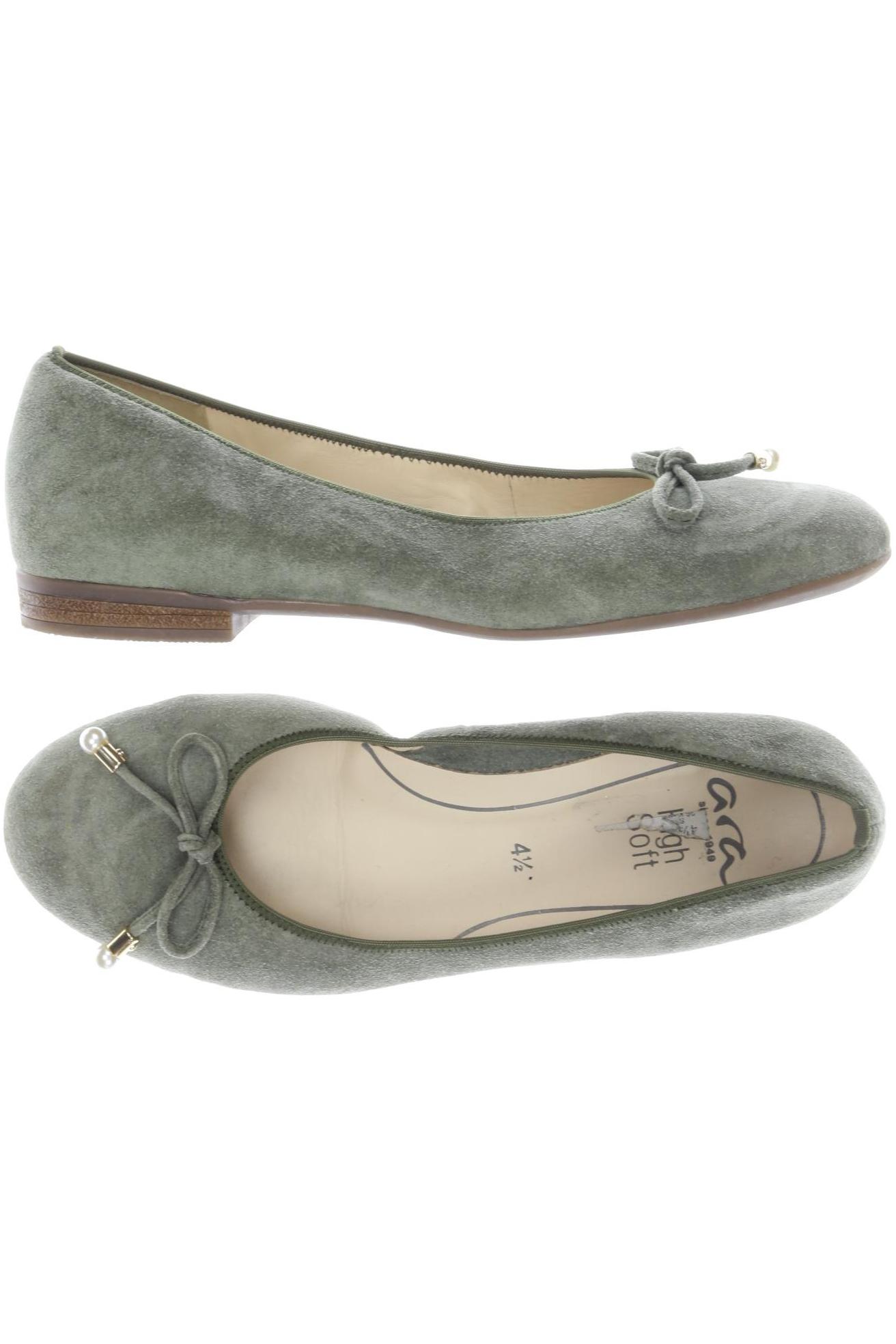 

Ara Damen Ballerinas, grün, Gr. 4.5