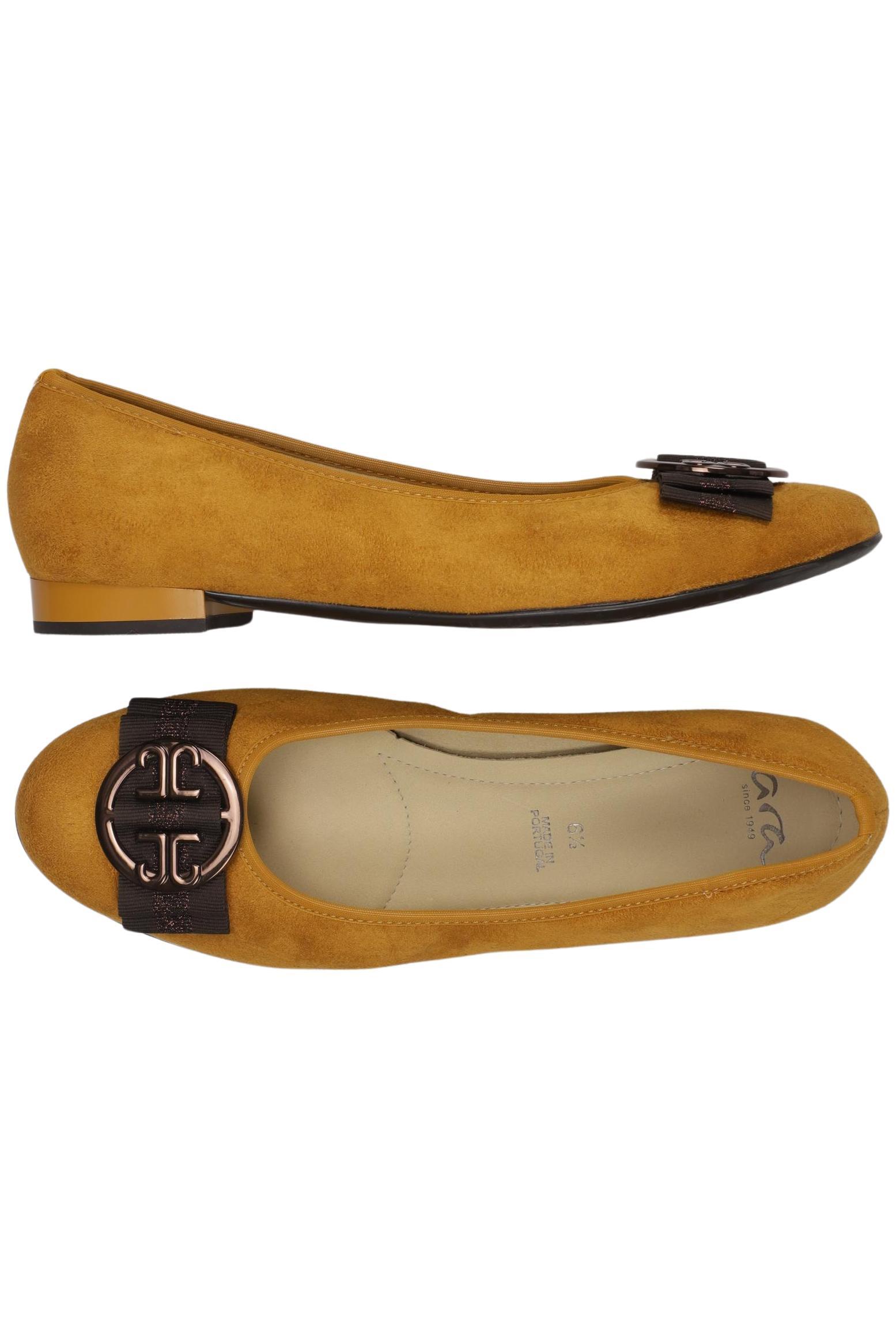 

Ara Damen Ballerinas, gelb, Gr. 6.5