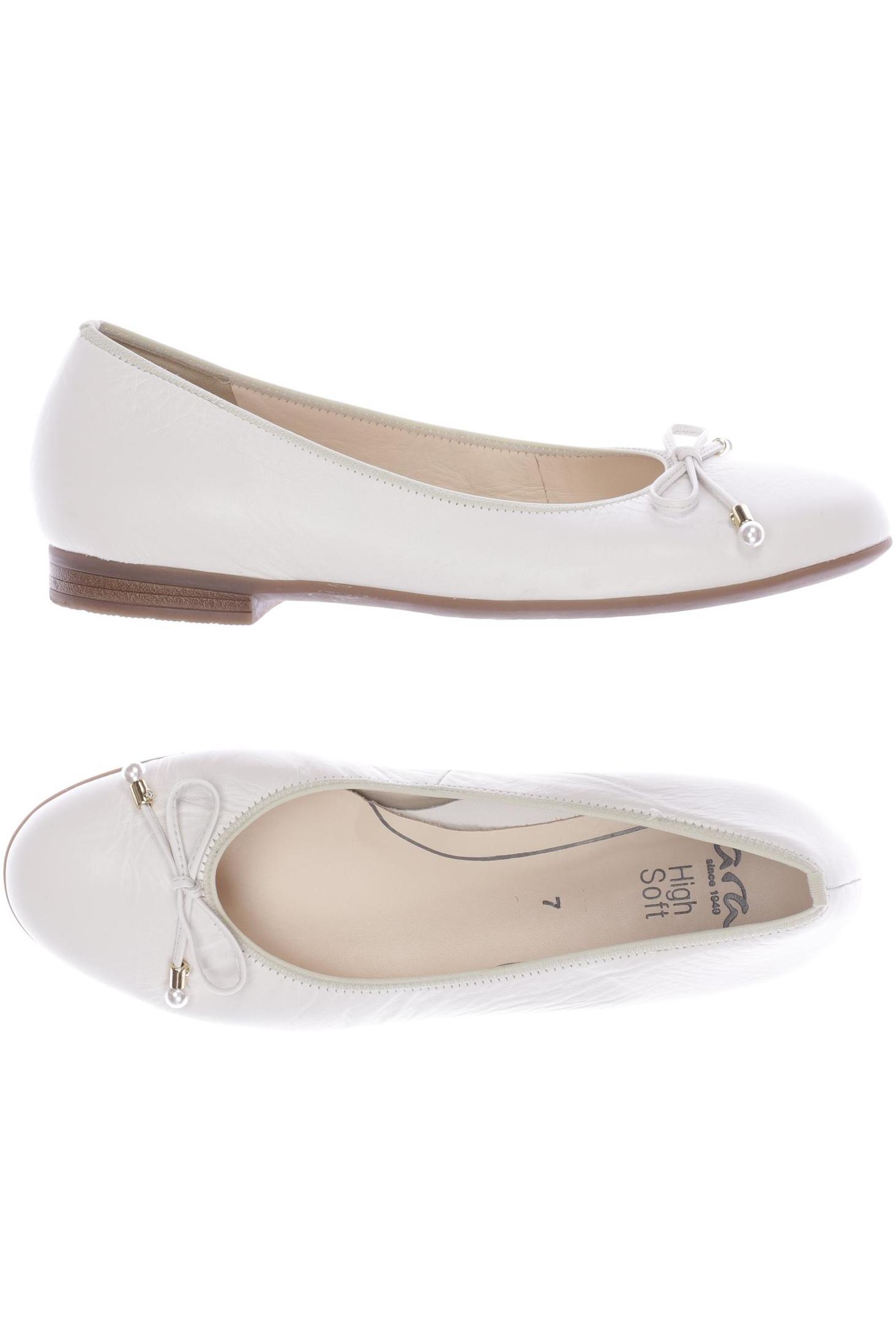 

Ara Damen Ballerinas, cremeweiß