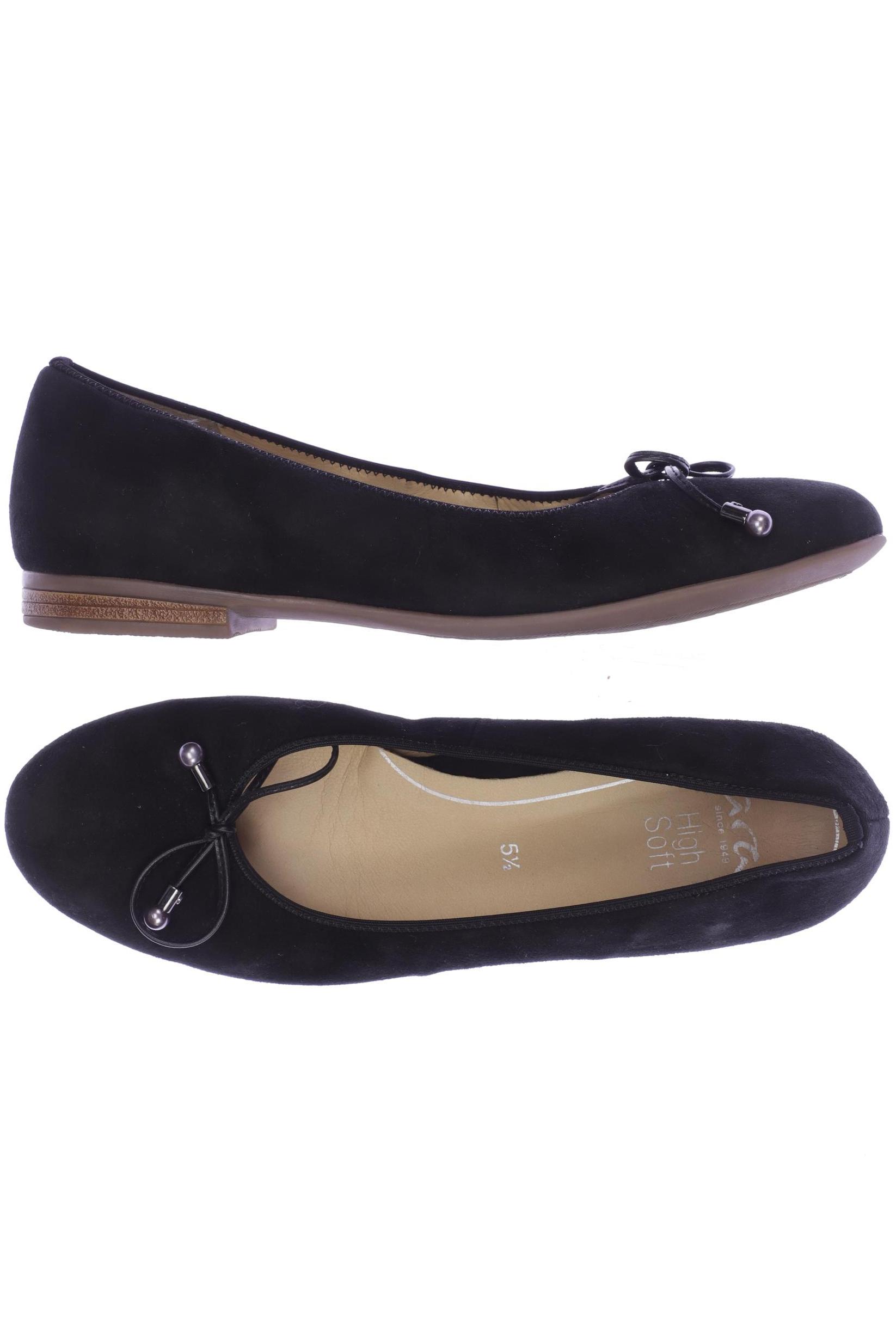 

Ara Damen Ballerinas, schwarz, Gr. 5.5